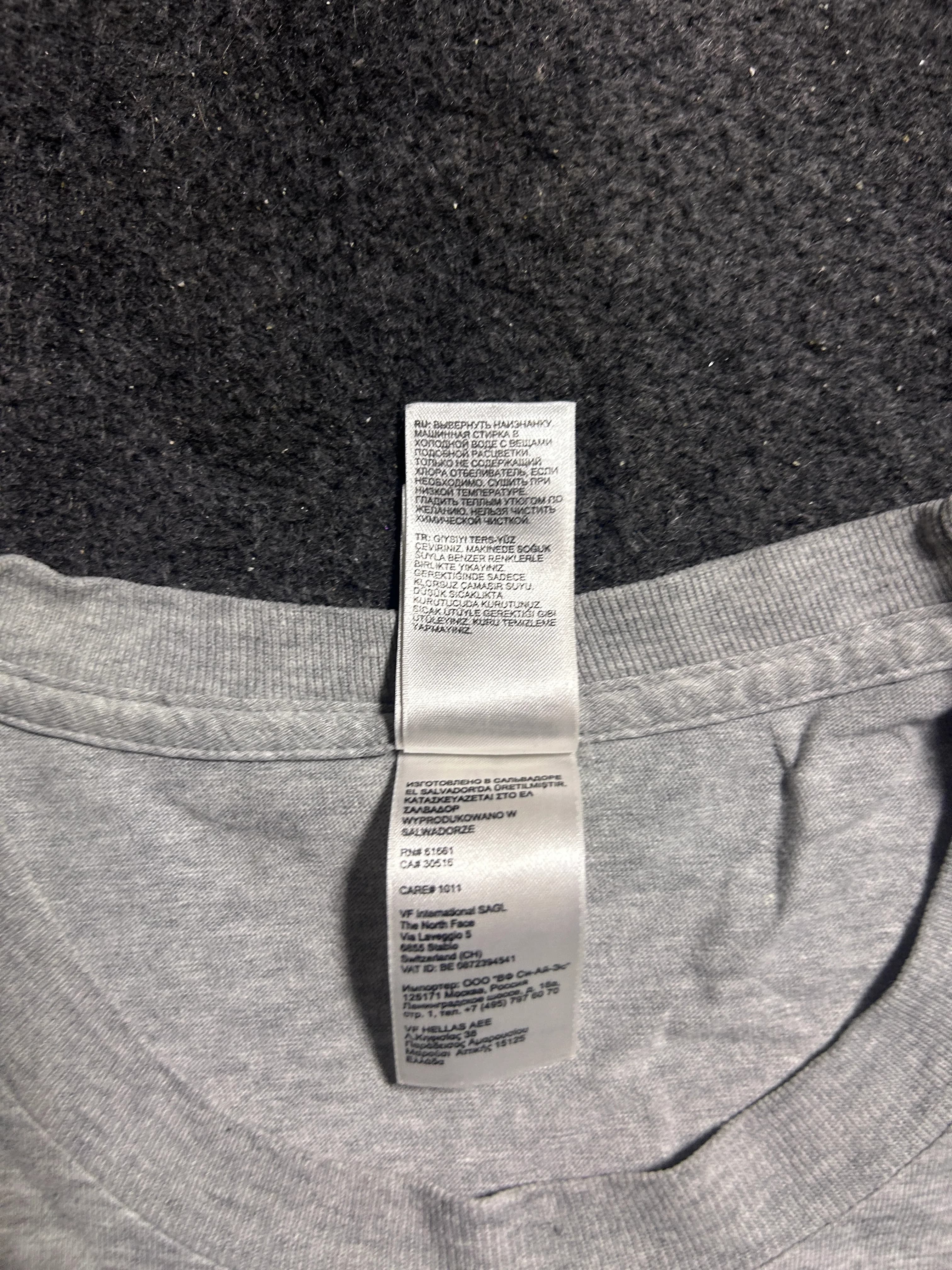 The North Face Since 1968 Graphic T-Shirt  Grey Cotton | L