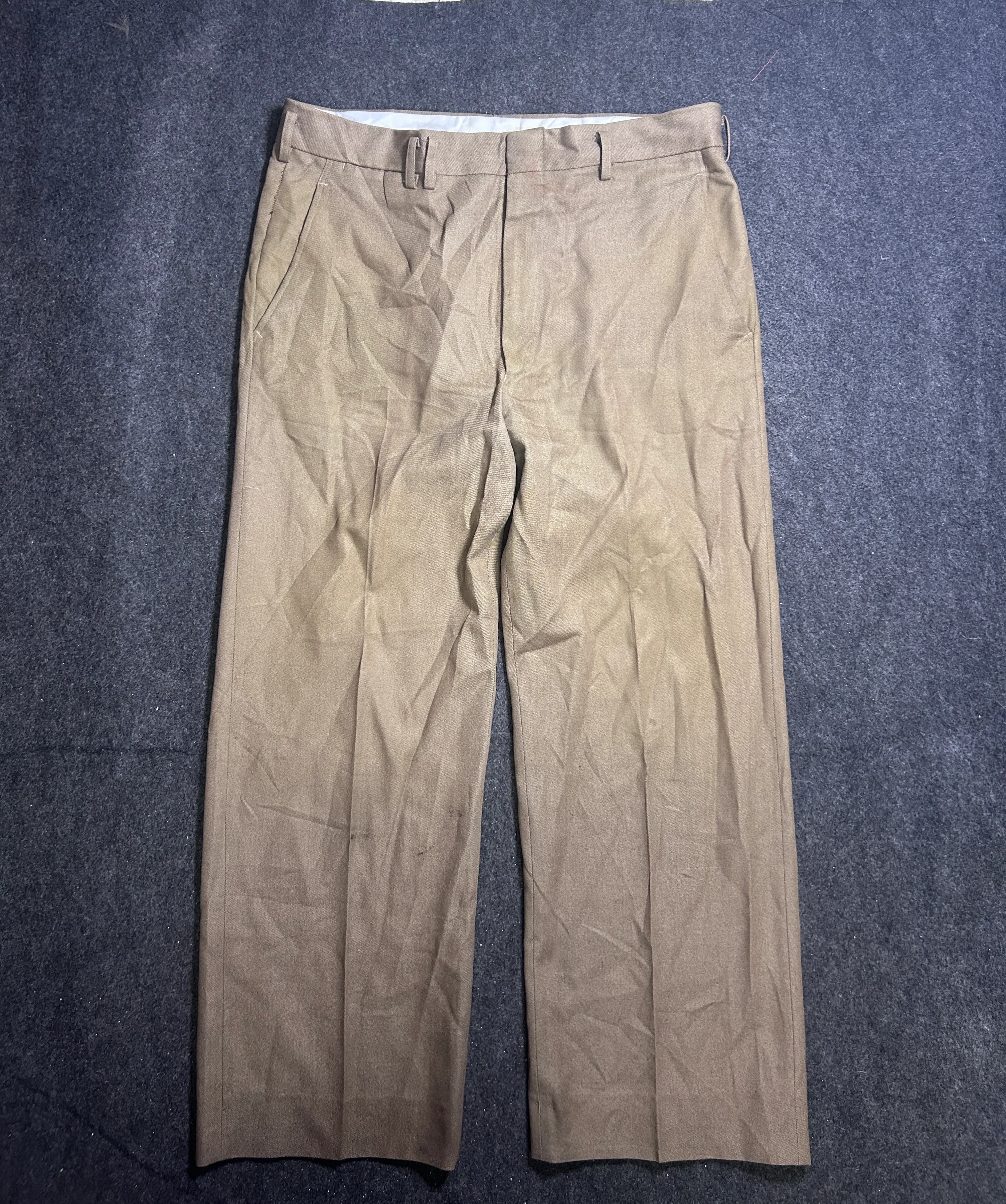 Mensta Brown Formal Trousers – Waist 34