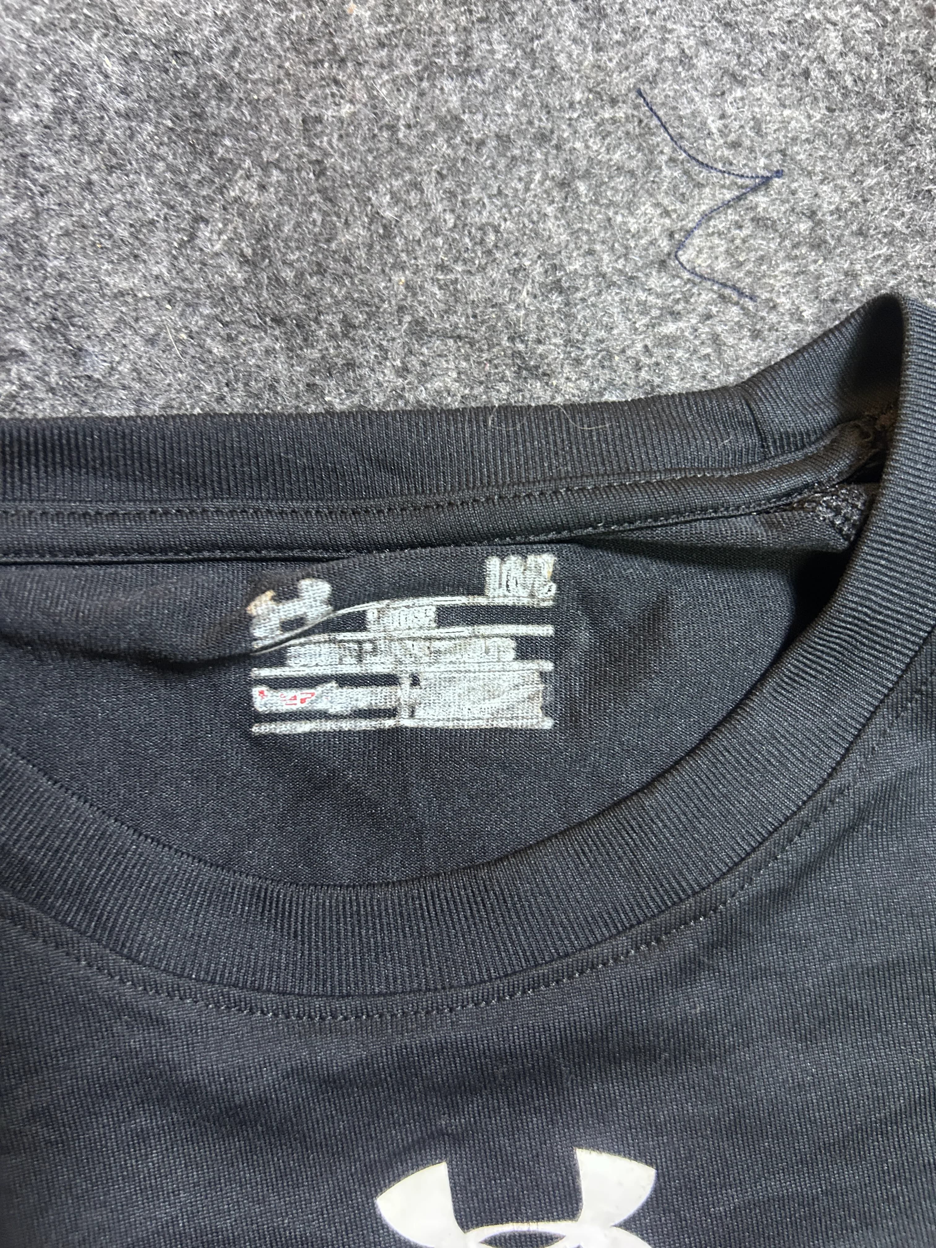 Under Armour ENC Athletics HeatGear Long Sleeve Shirt Men’s XL Black