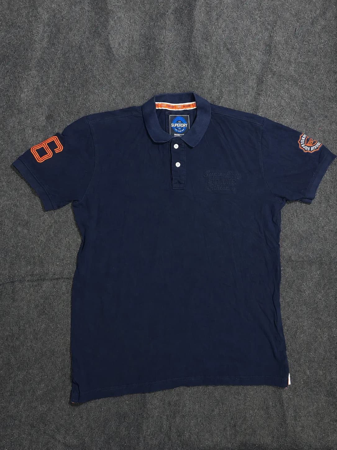Superdry thrift polo shirt India back view