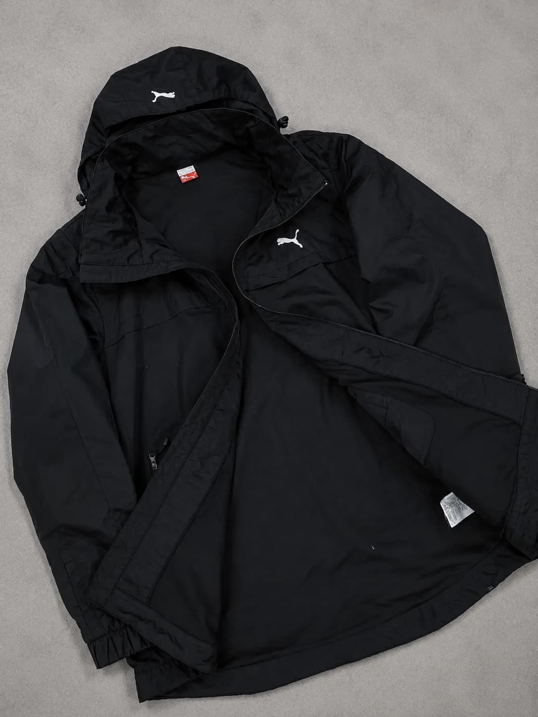 Puma thrift windbreaker jacket India back view