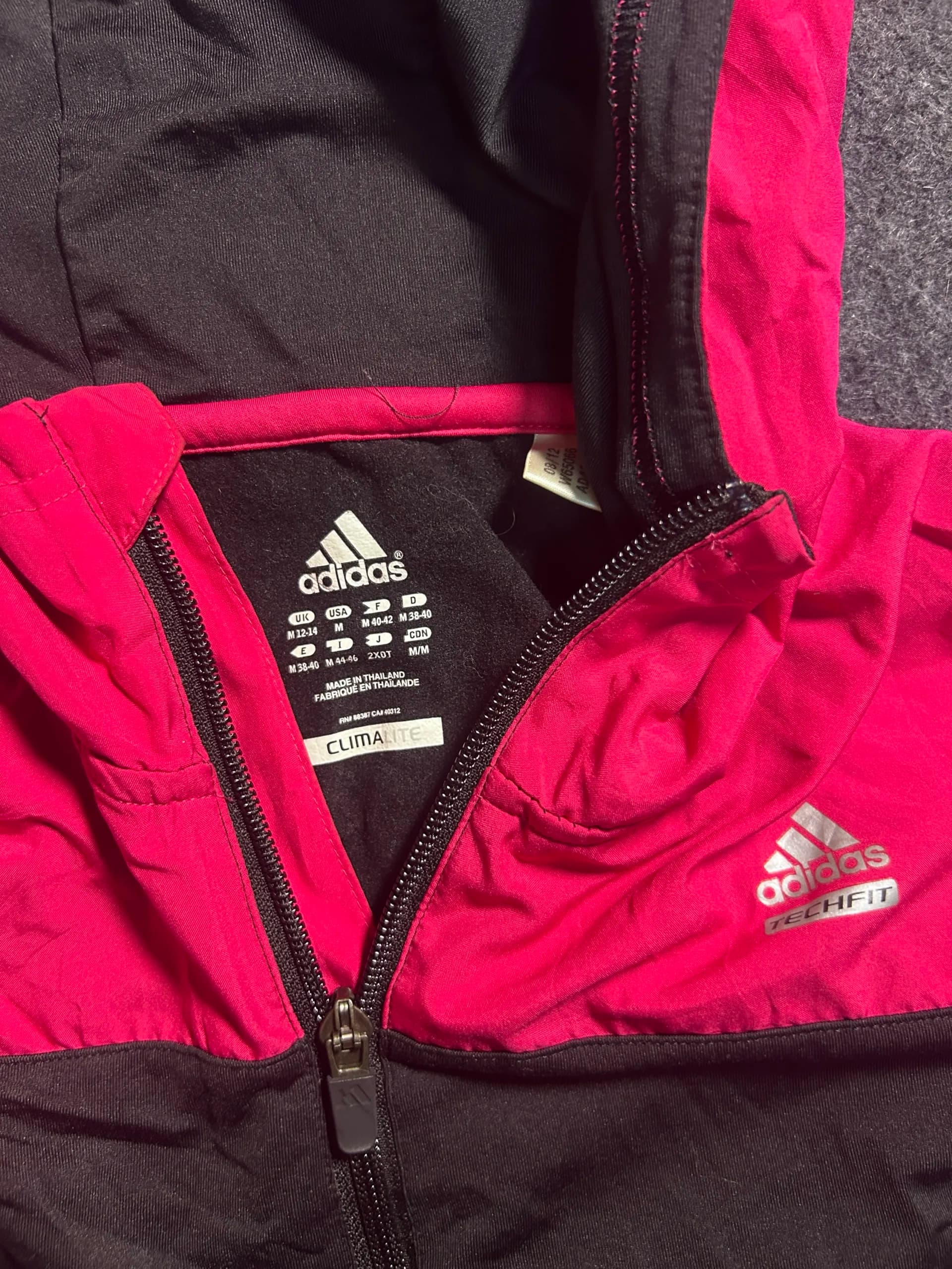 Adidas Climalite thrift hoodie India back view
