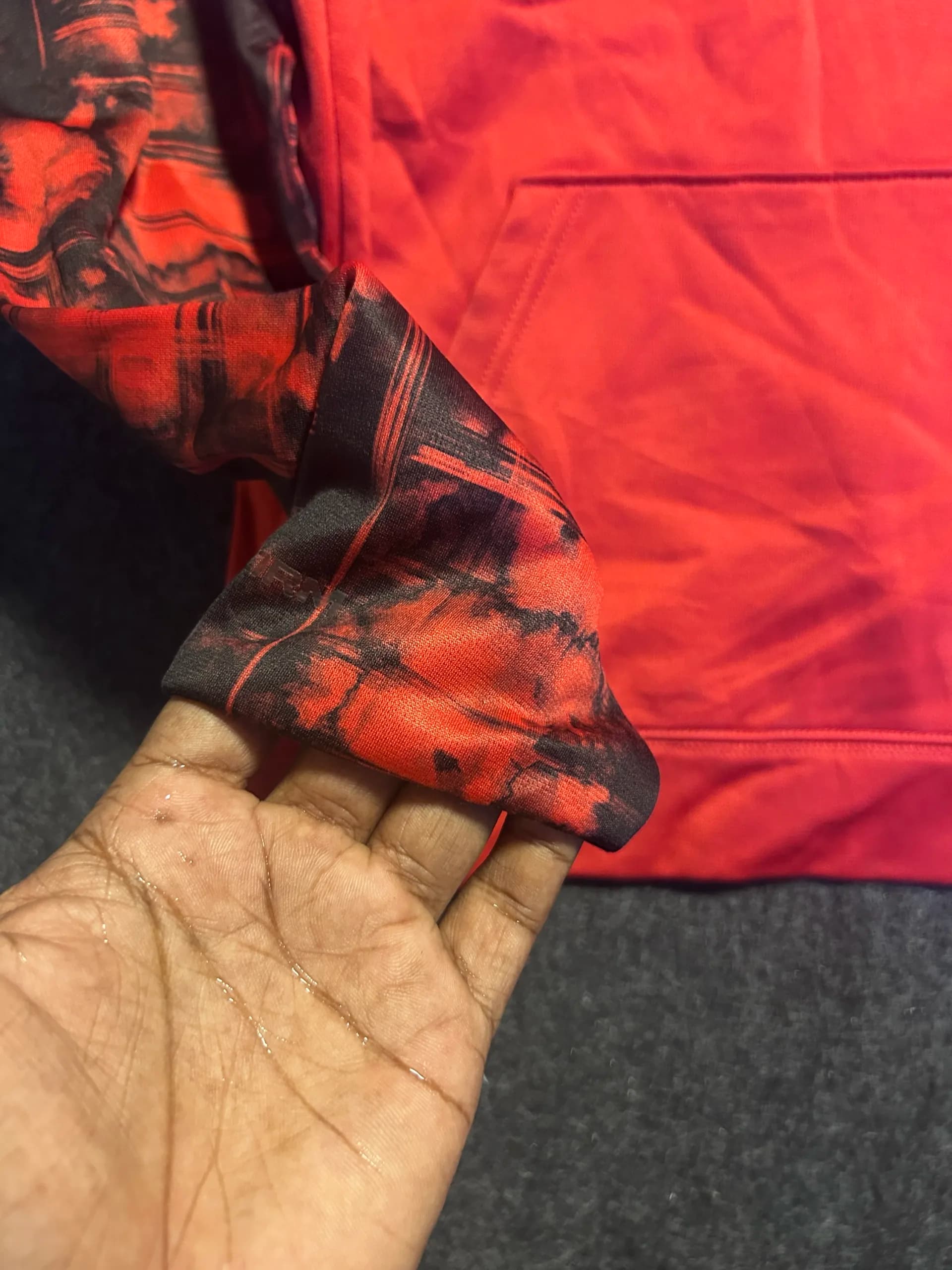 Under Armour ColdGear thrift fleece jacket India detail view