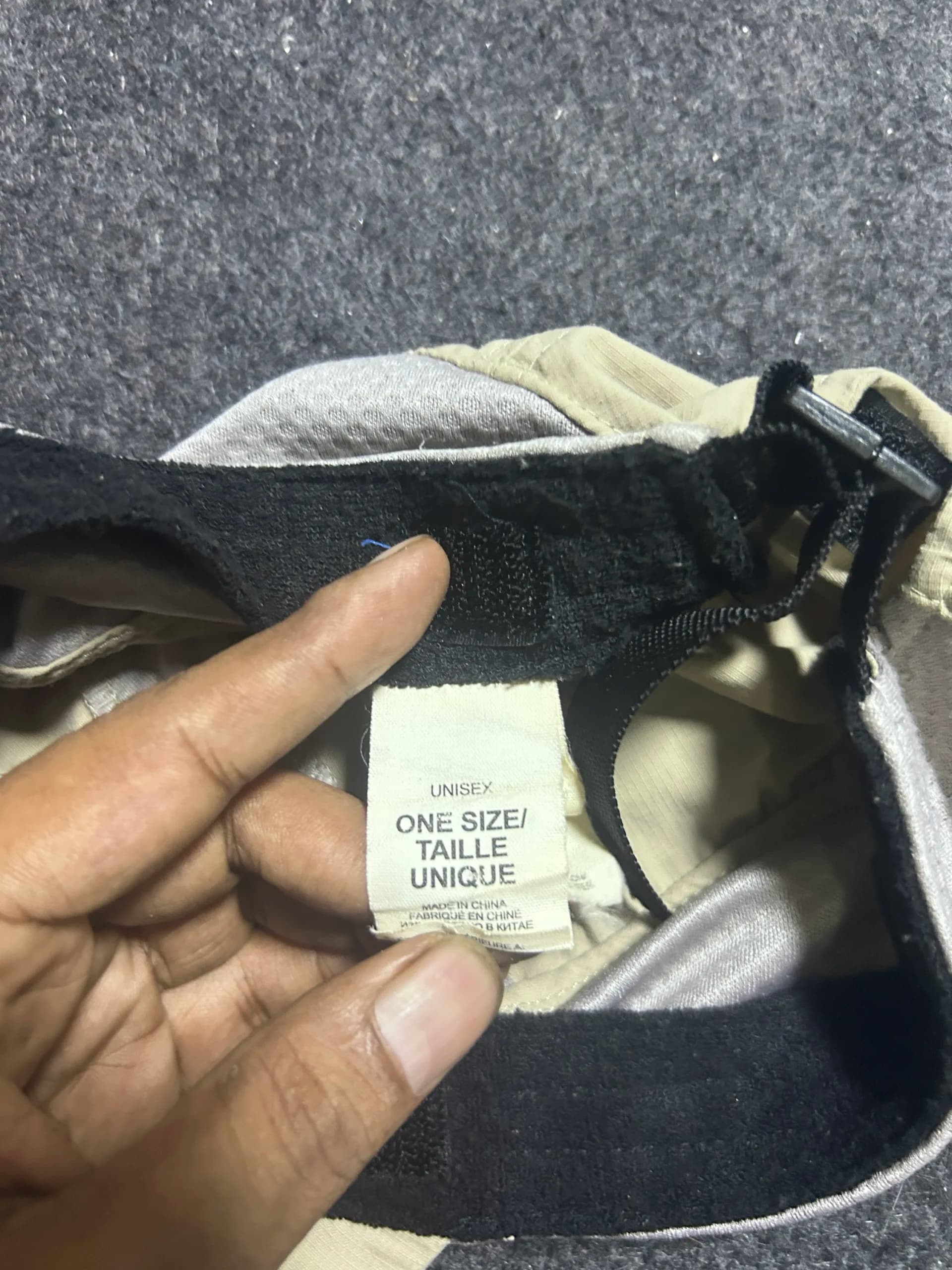 The North Face thrift clothing India close-up