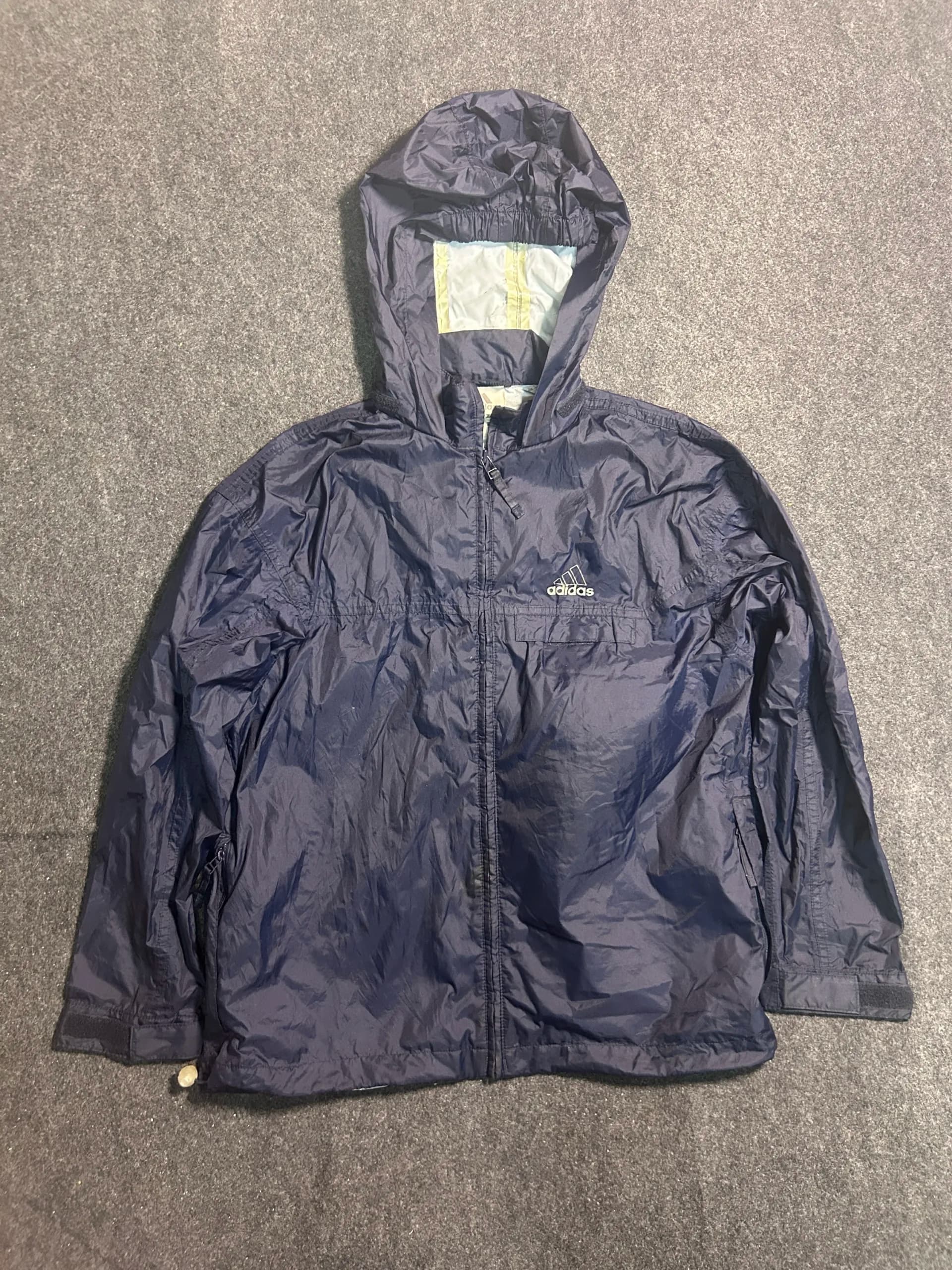 Adidas thrift windbreaker jacket India back view