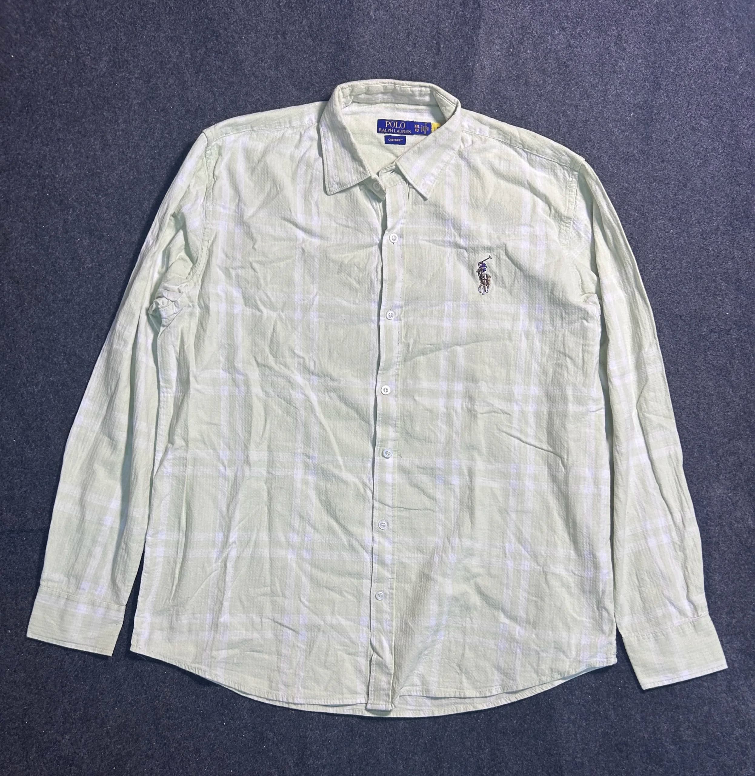Ralph Lauren thrift polo shirt India back view