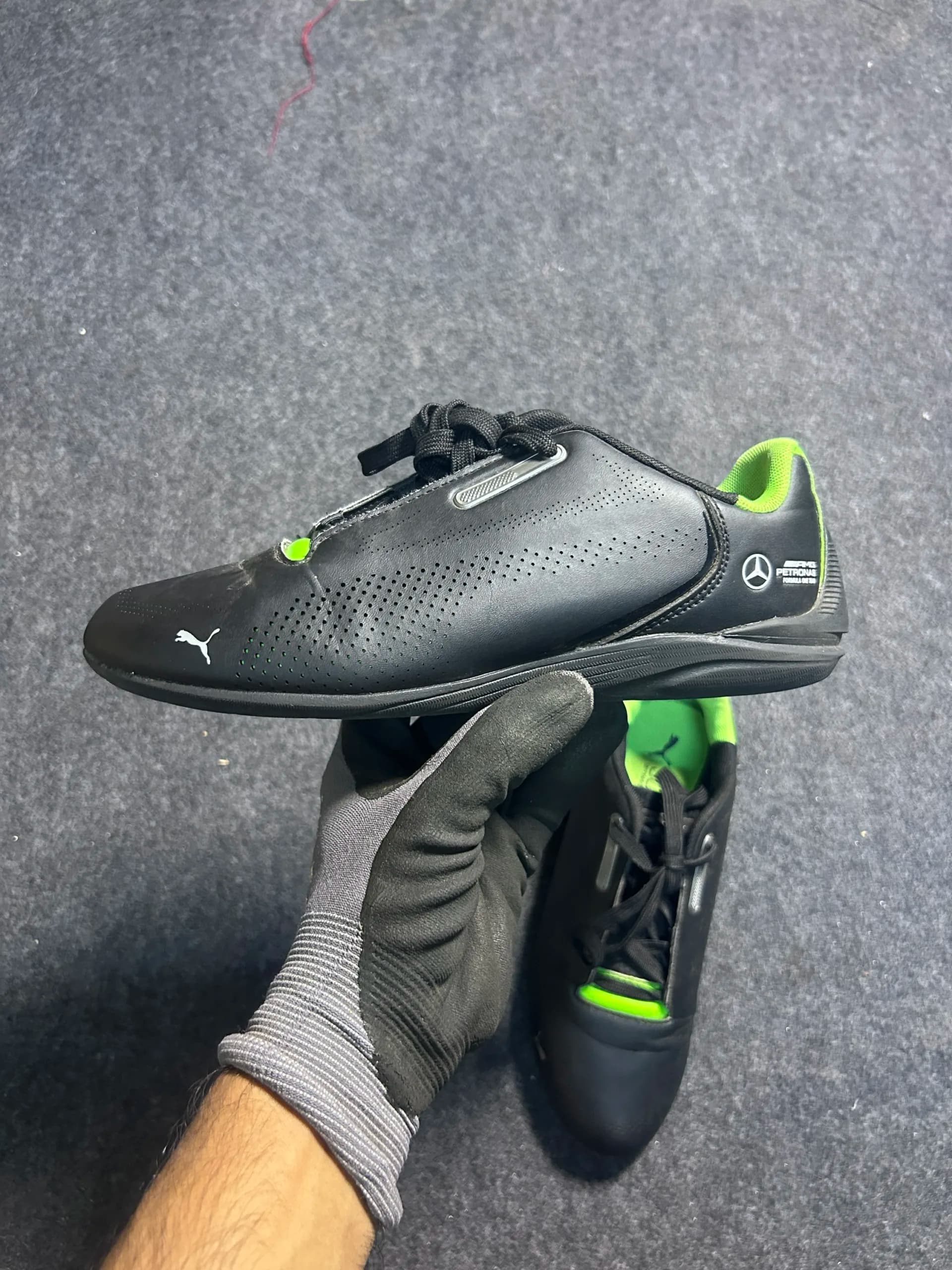 Puma thrift shoes India back view