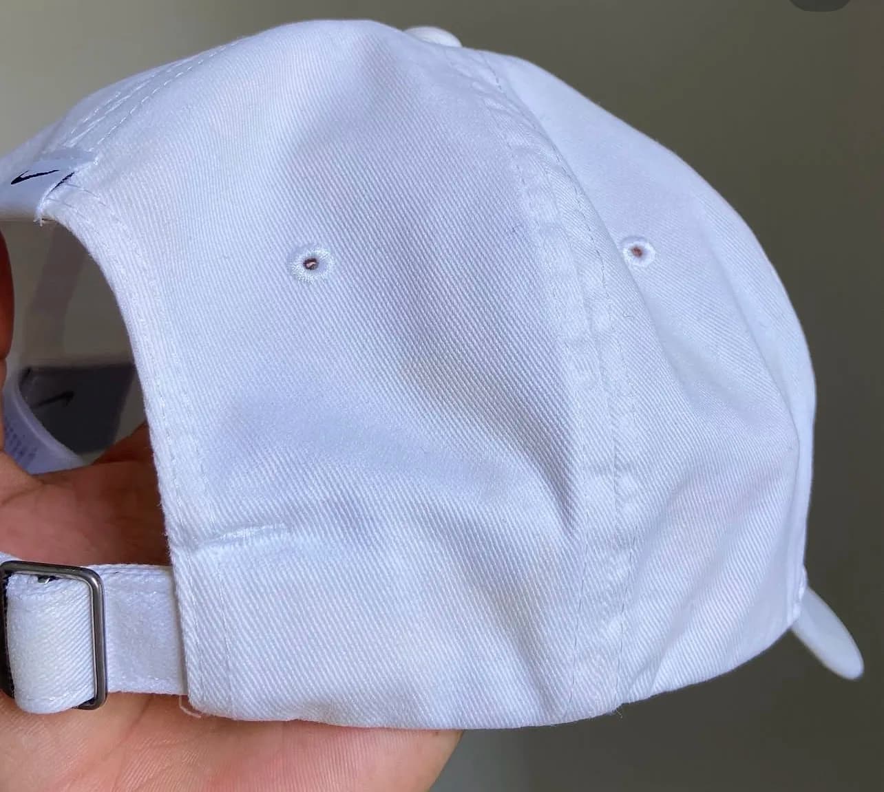 Nike thrift clothing India close-up
