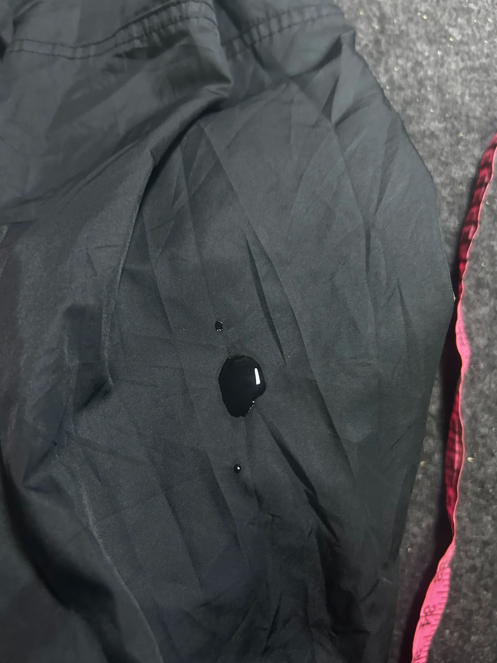 Nike thrift track pants India detail view
