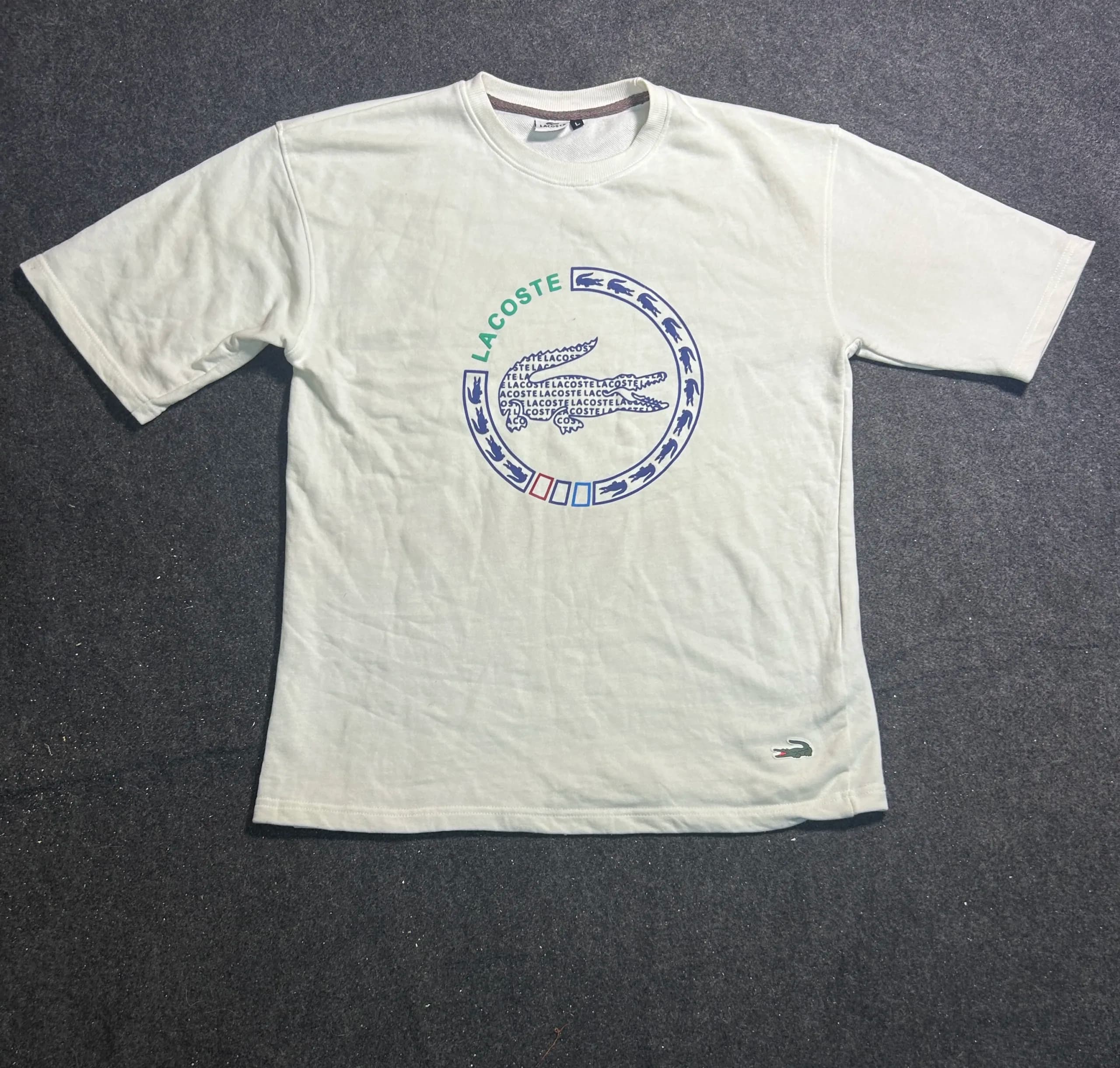 Lacoste thrift t-shirt India back view