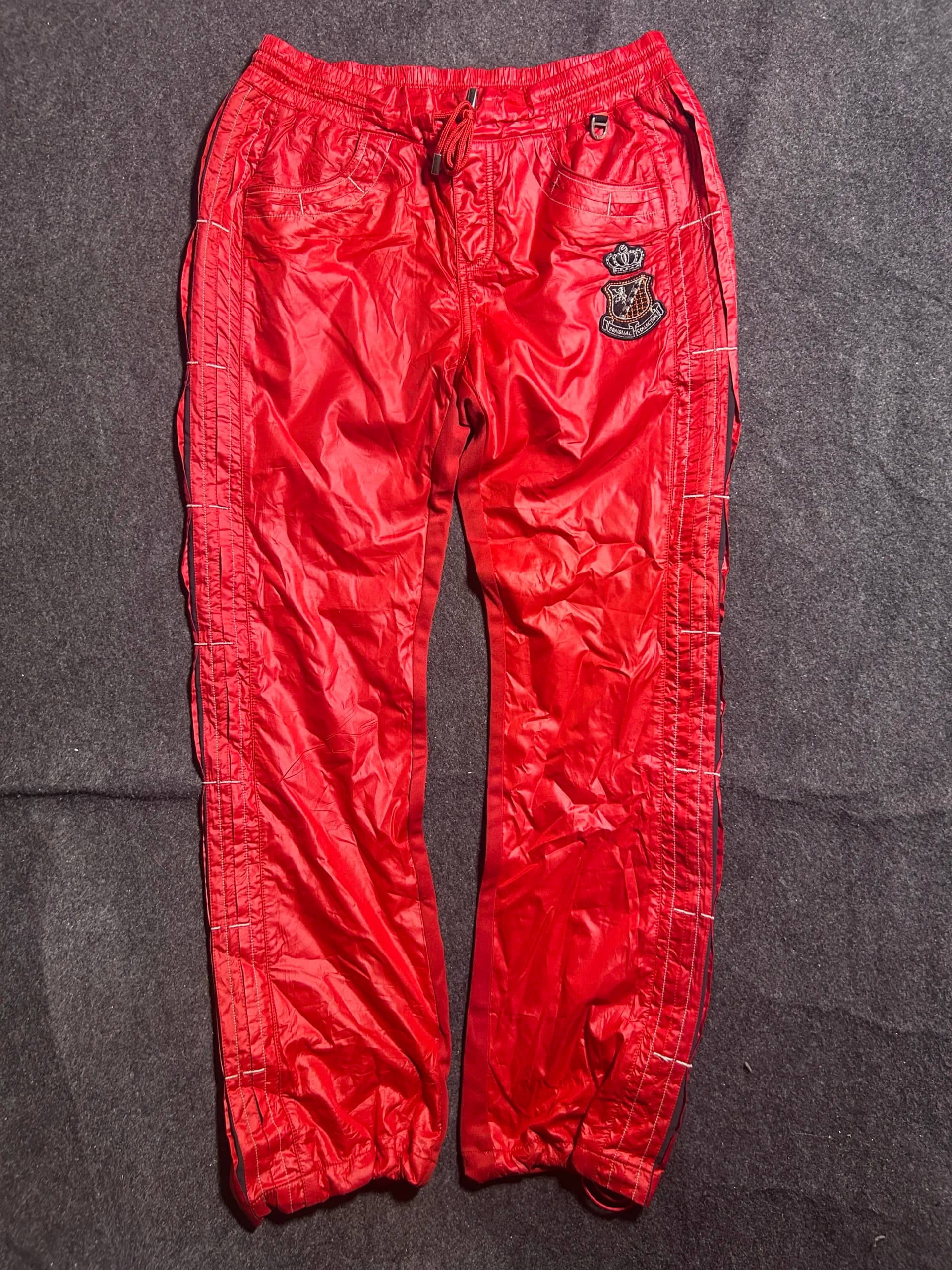 Branded thrift track pants India back view