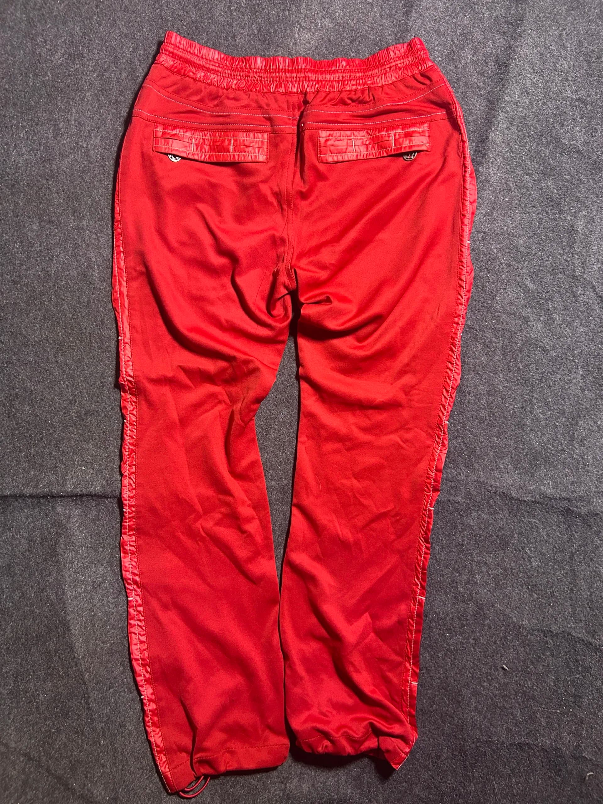 Branded thrift track pants India detail view