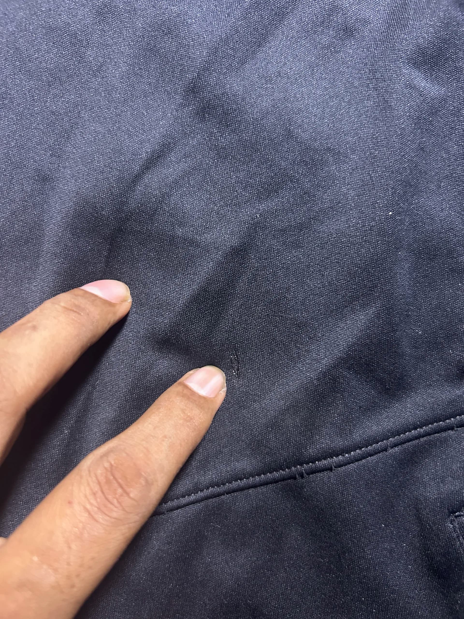 New Balance thrift softshell jacket India close-up