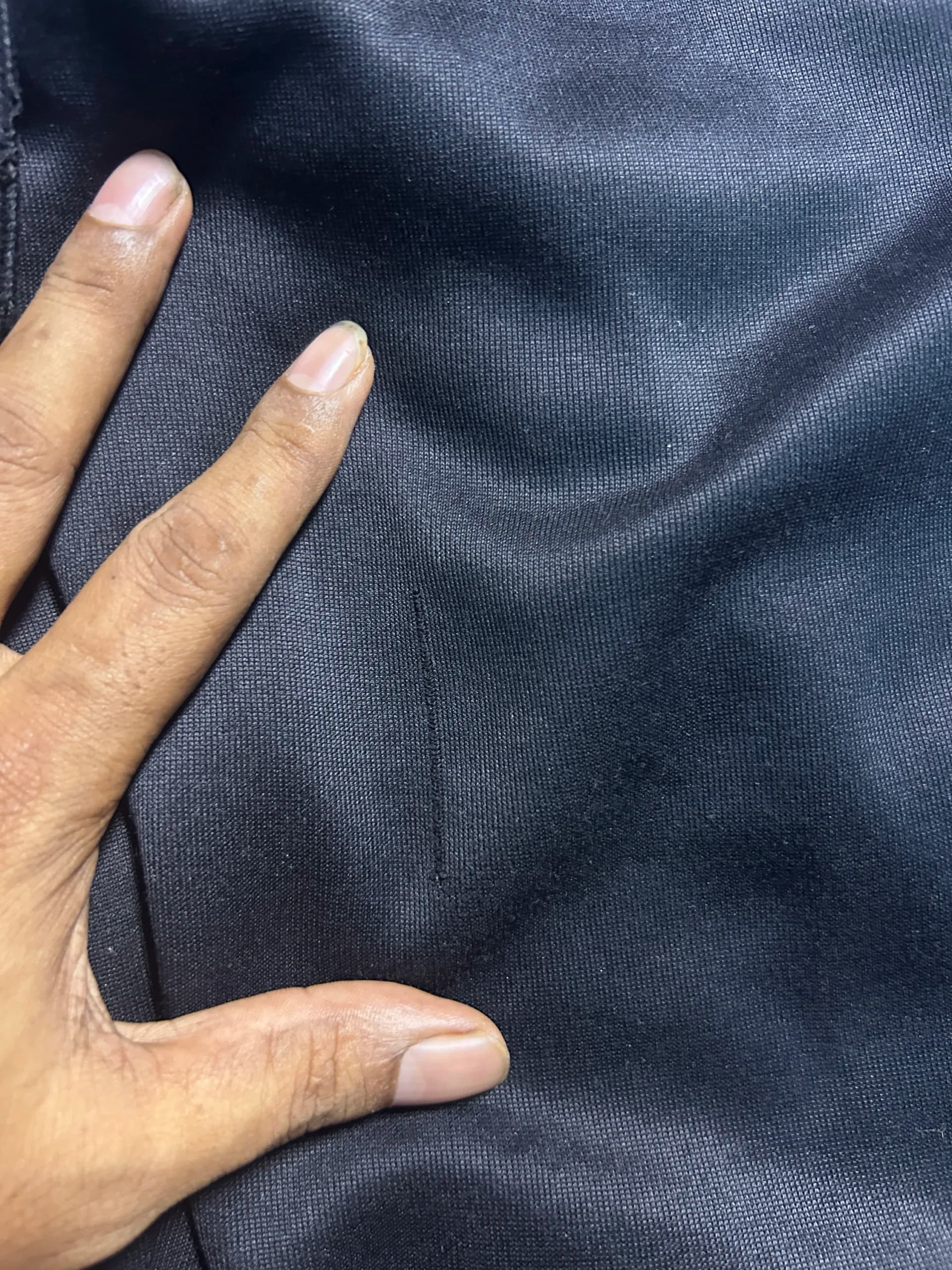 Adidas thrift track pants India detail view