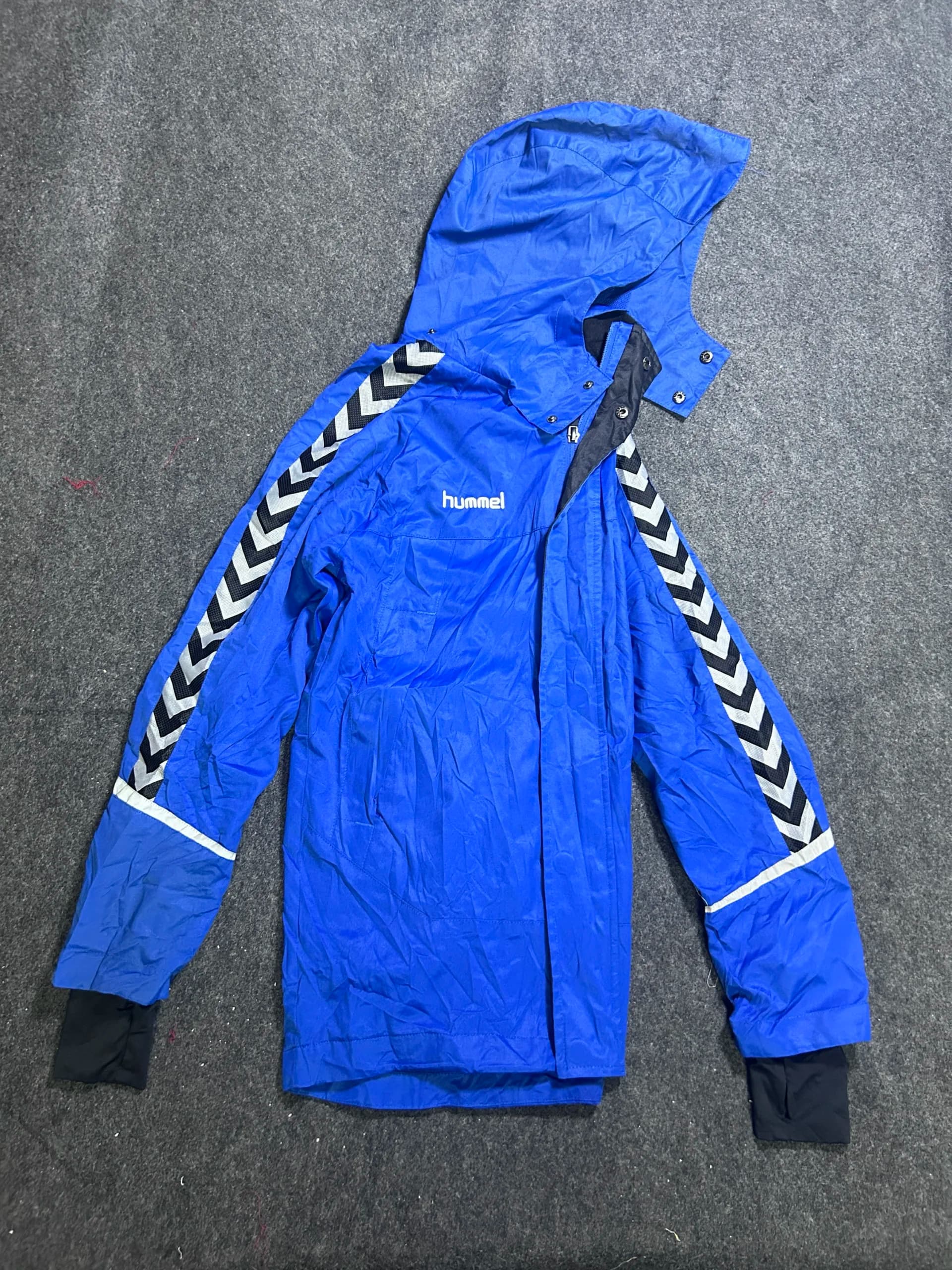 Branded thrift waterproof jacket India back view