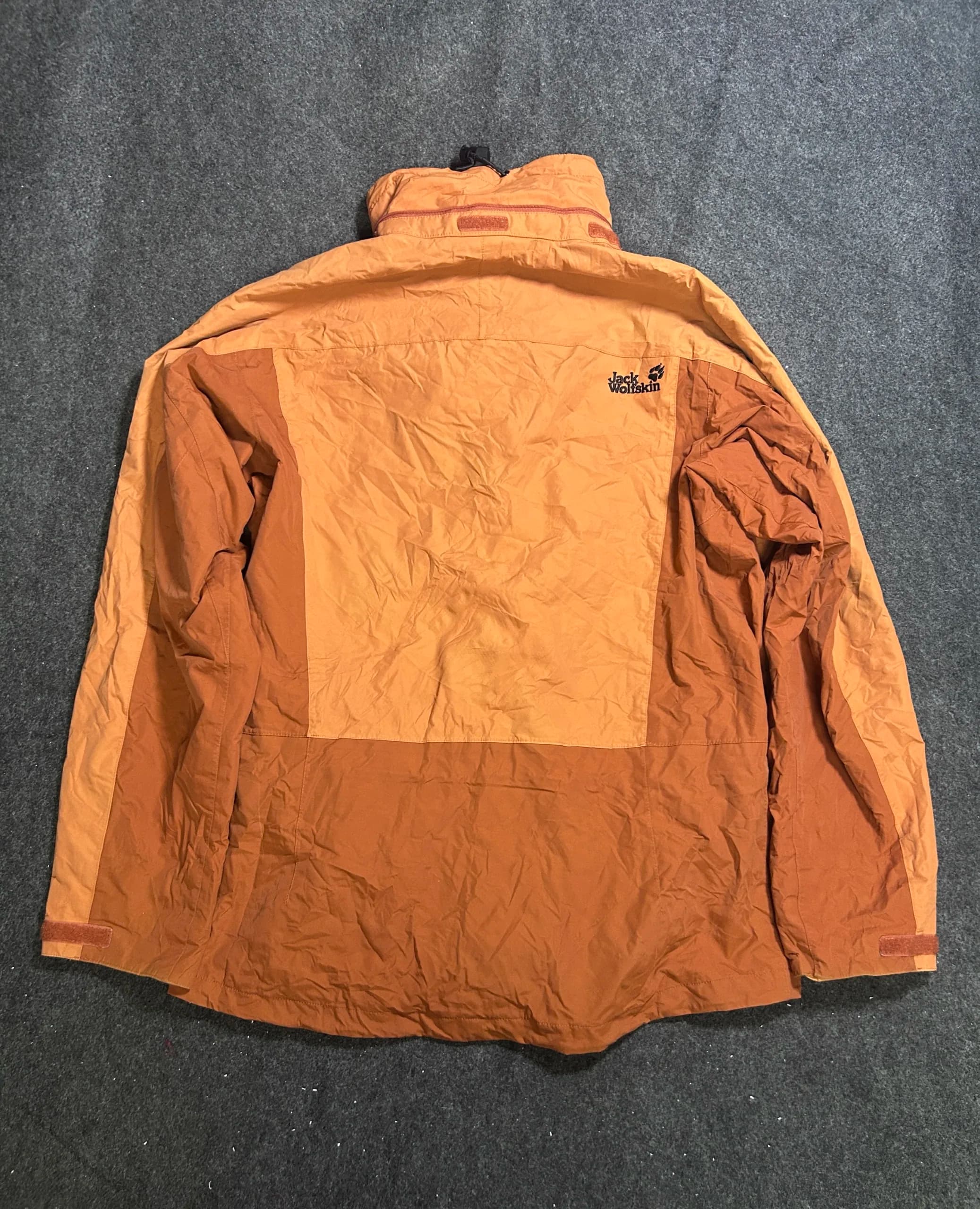 Jack Wolfskin thrift waterproof jacket India close-up