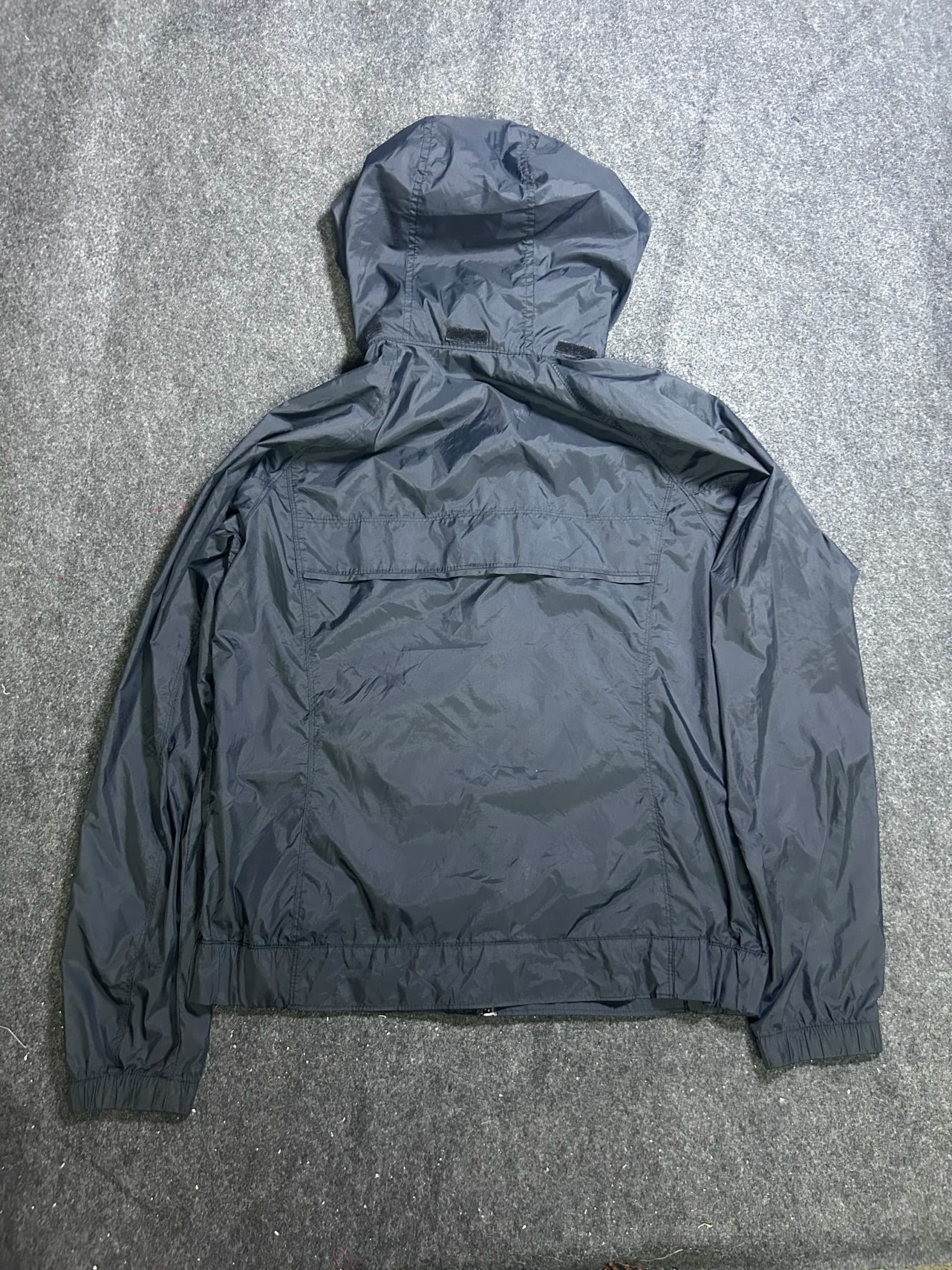 Columbia thrift waterproof jacket India back view