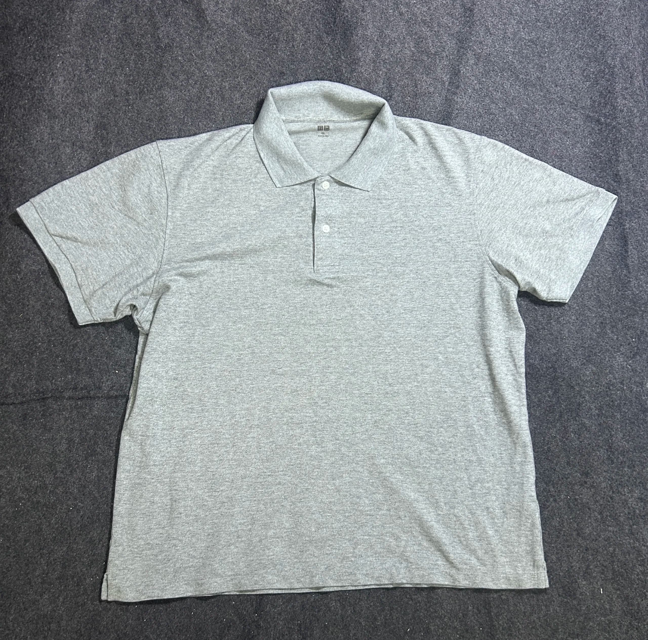 Uniqlo thrift polo shirt India back view