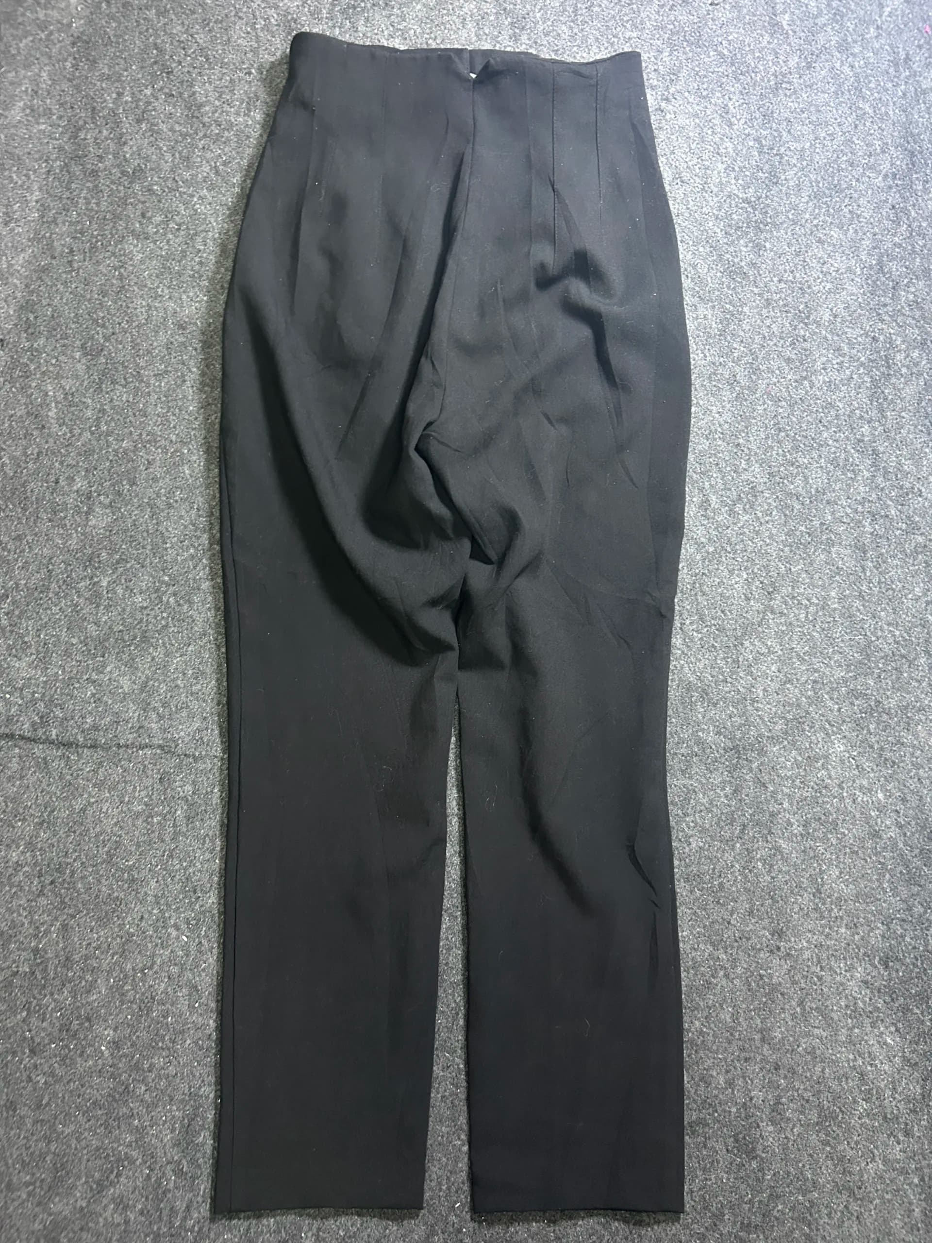 Zara thrift trousers India back view