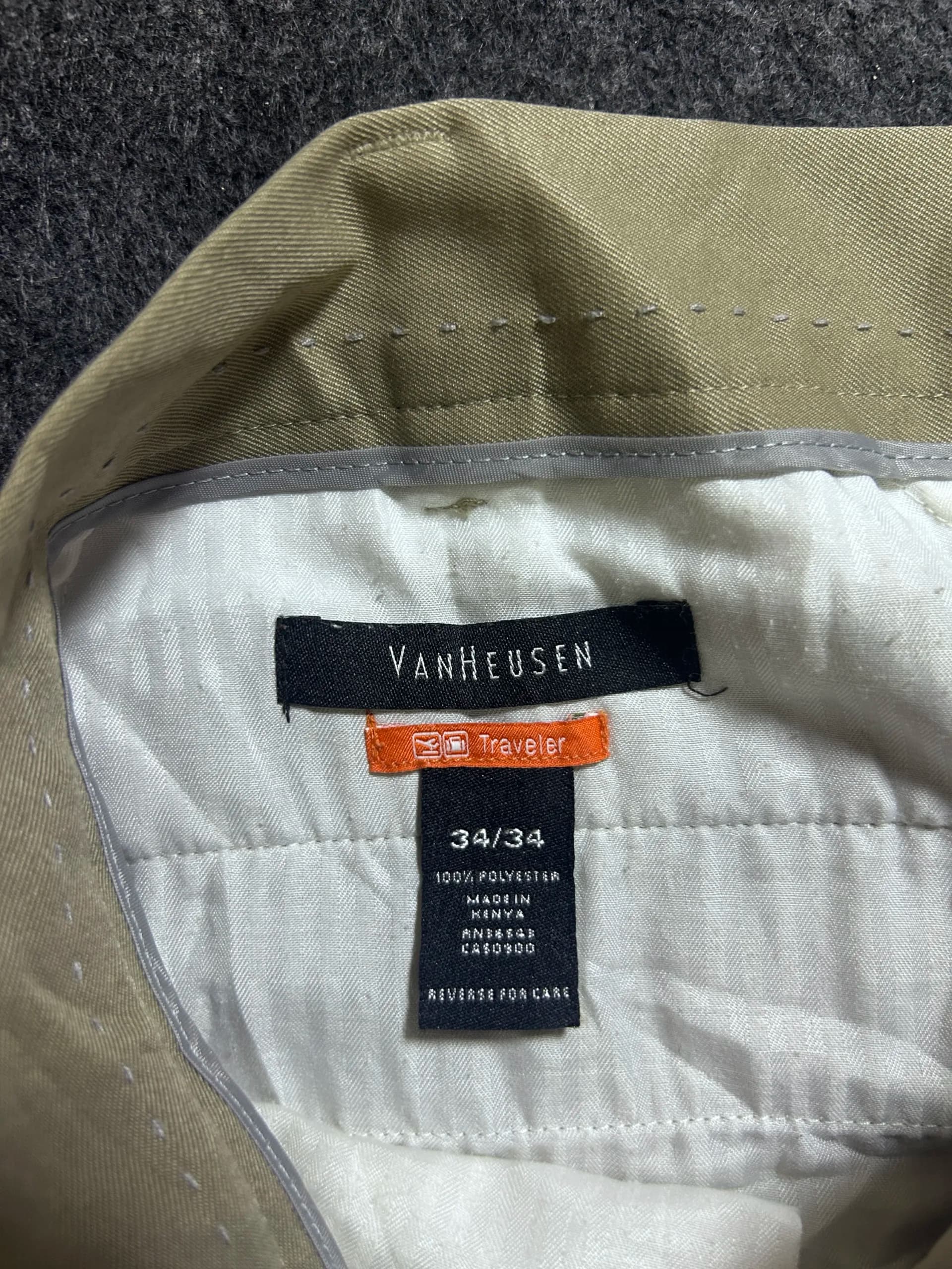 Branded thrift trousers India detail view