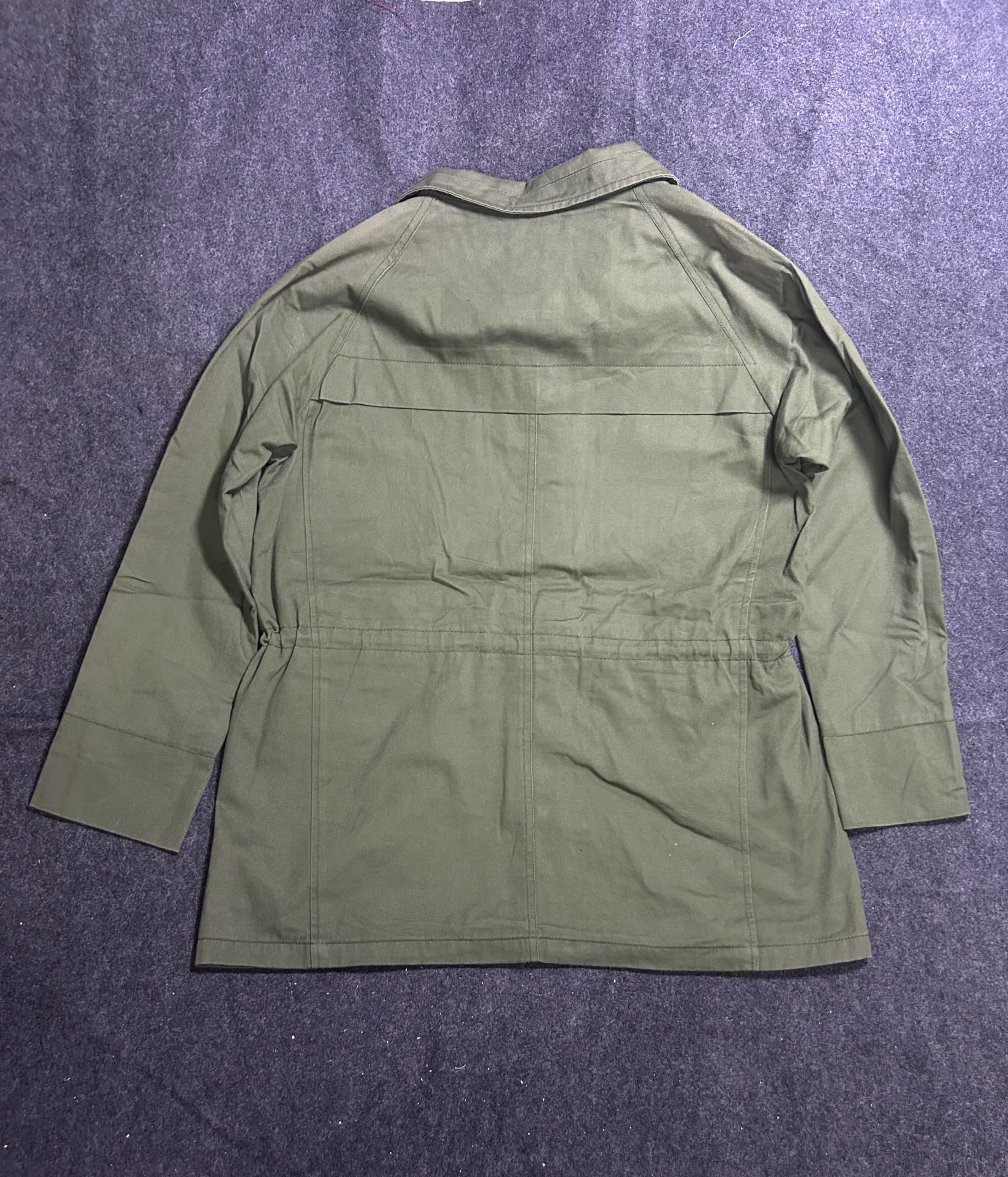 Branded thrift jacket India back view