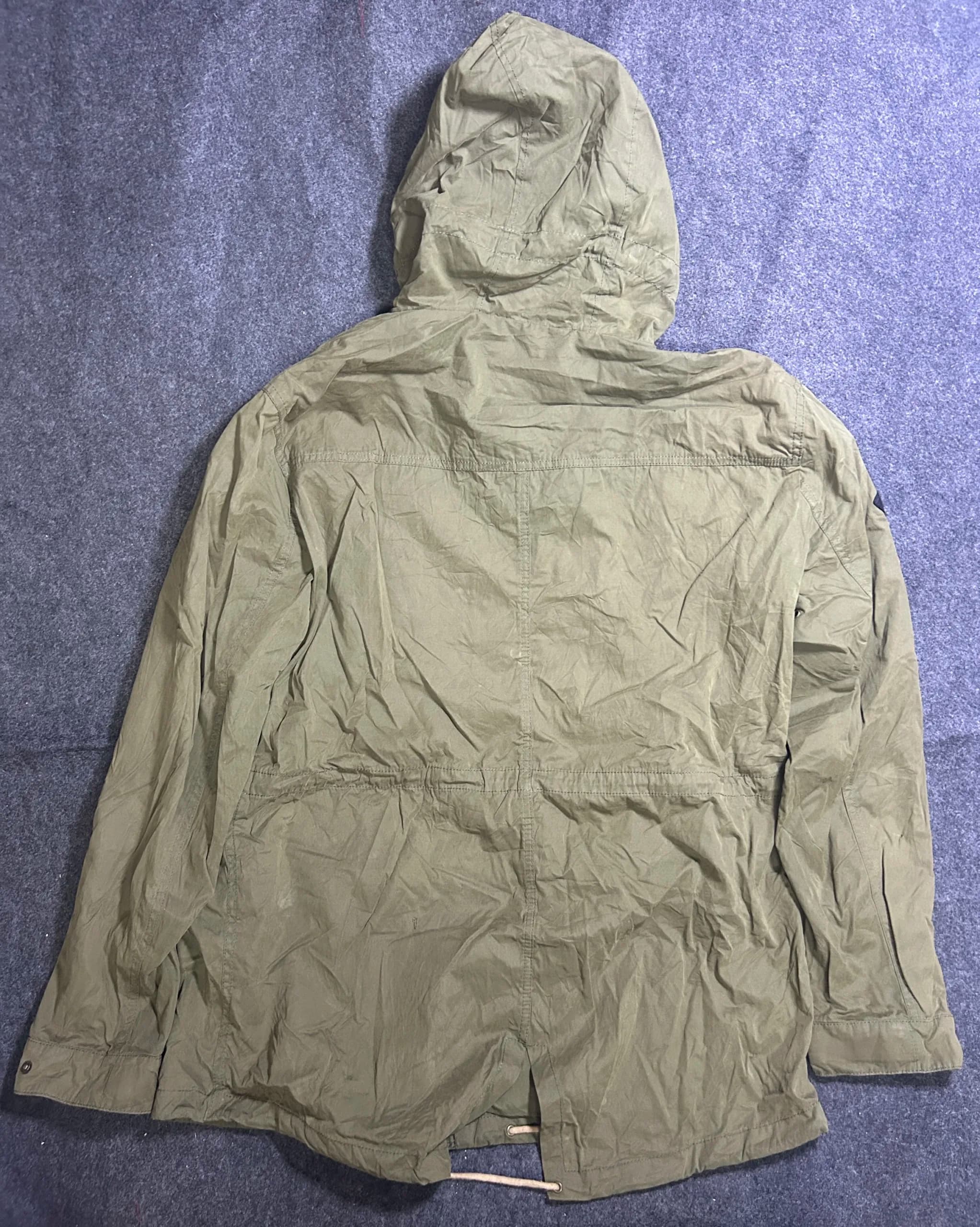 Branded thrift jacket India back view