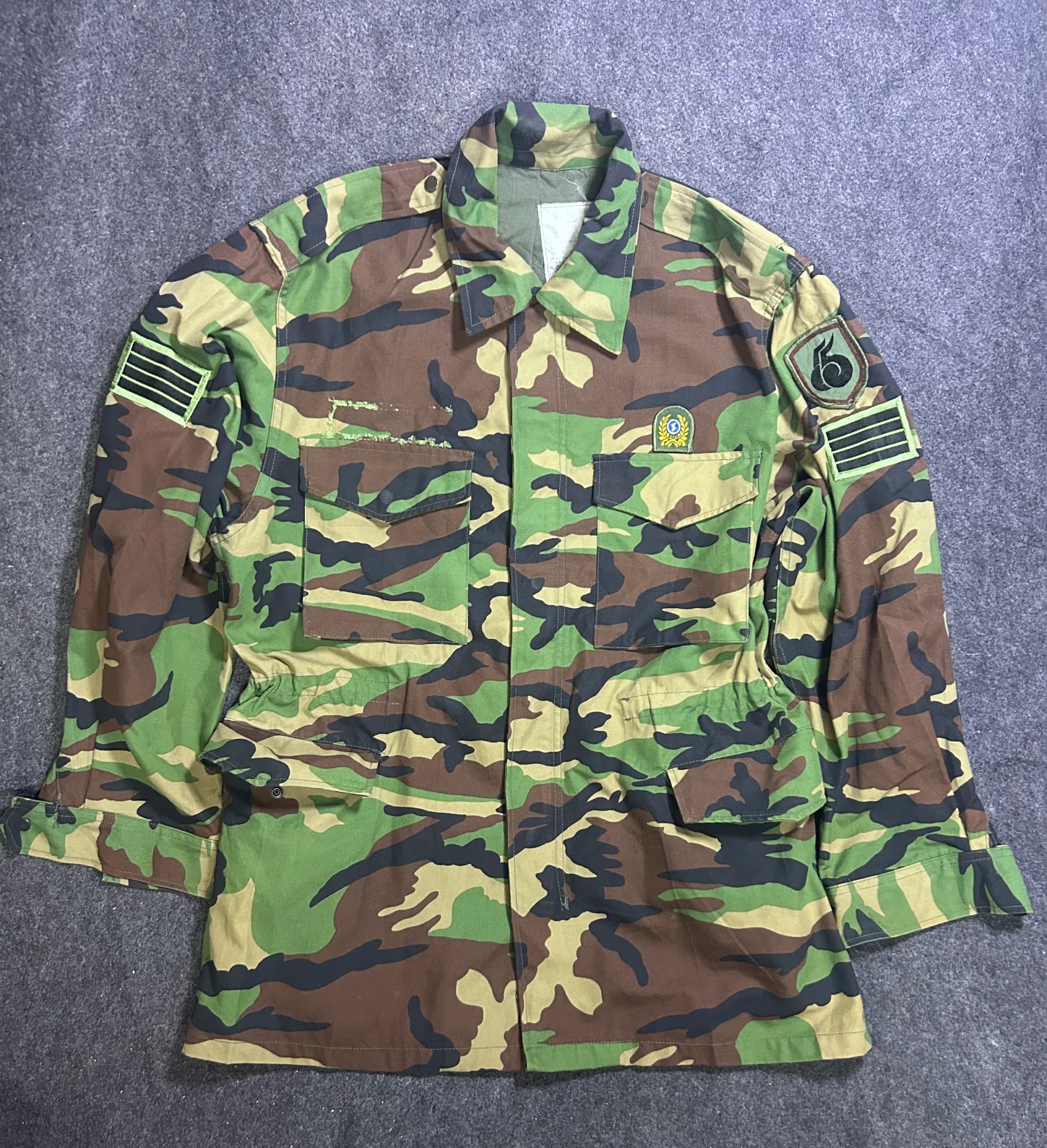 Branded thrift jacket India back view