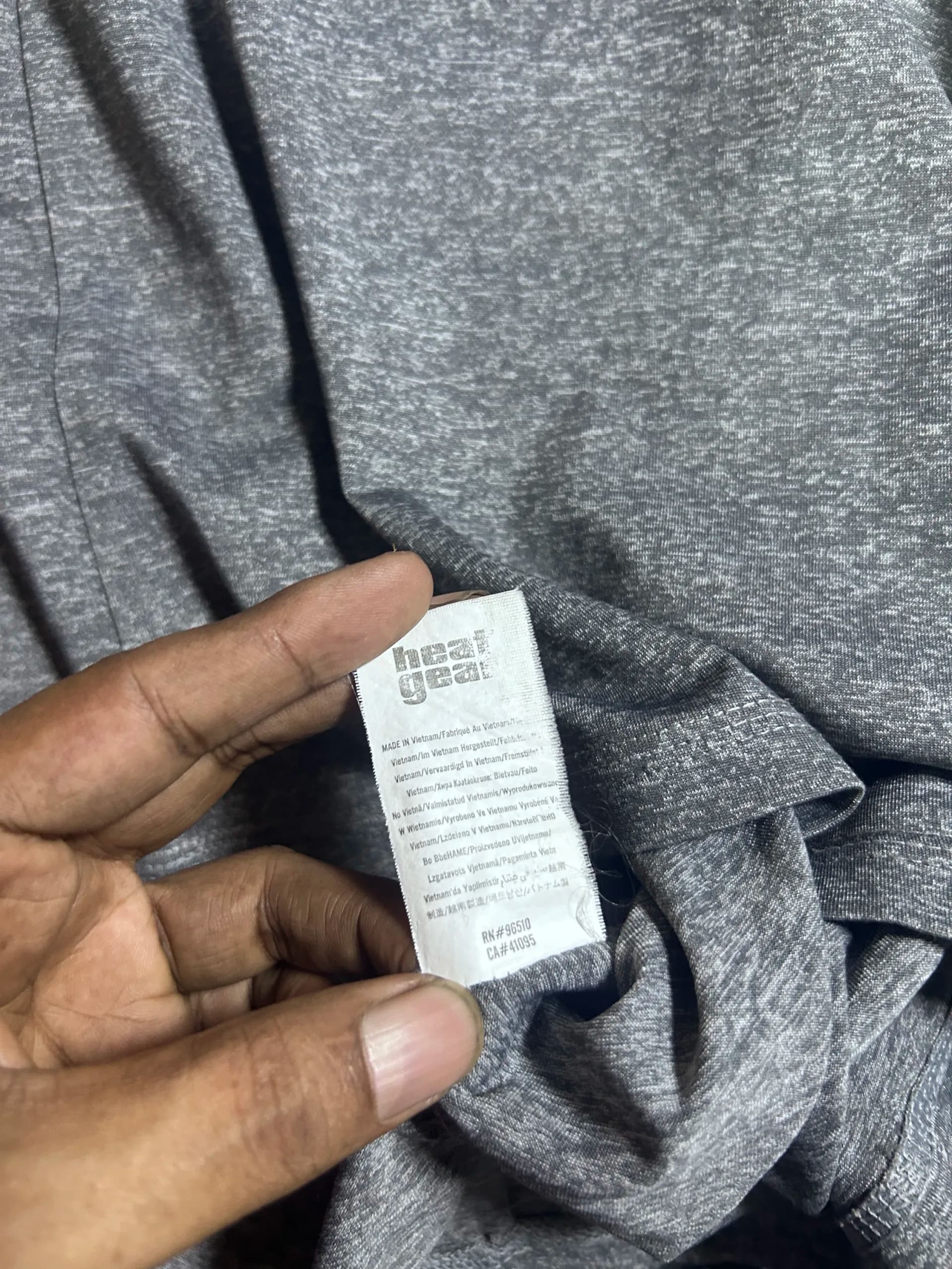 Under Armour HeatGear thrift t-shirt India back view