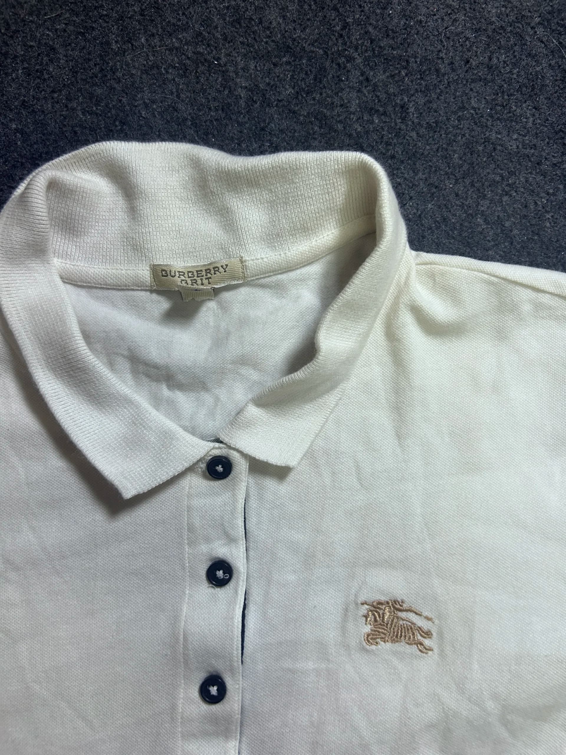 Branded thrift polo shirt India back view