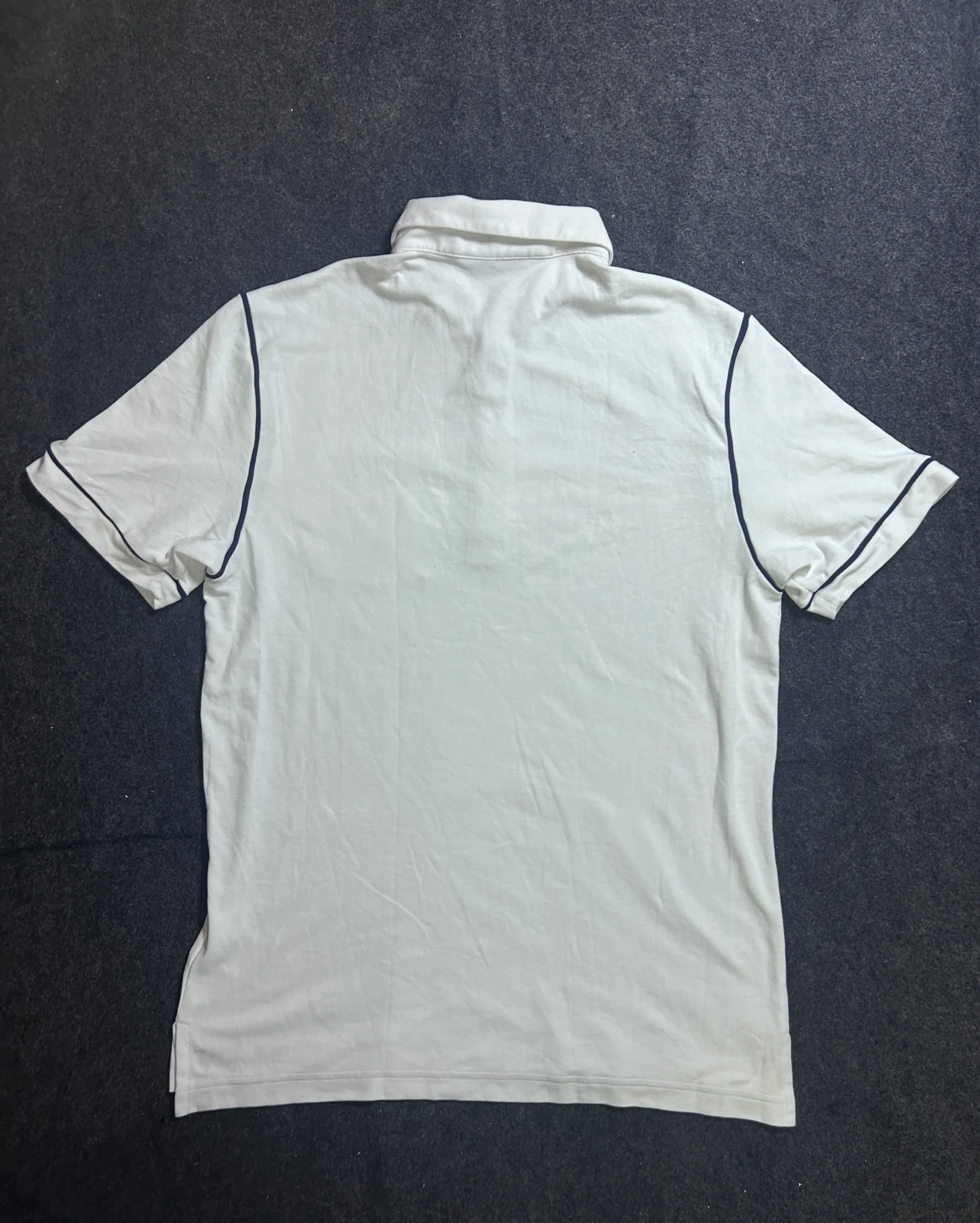 Adidas thrift polo shirt India back view