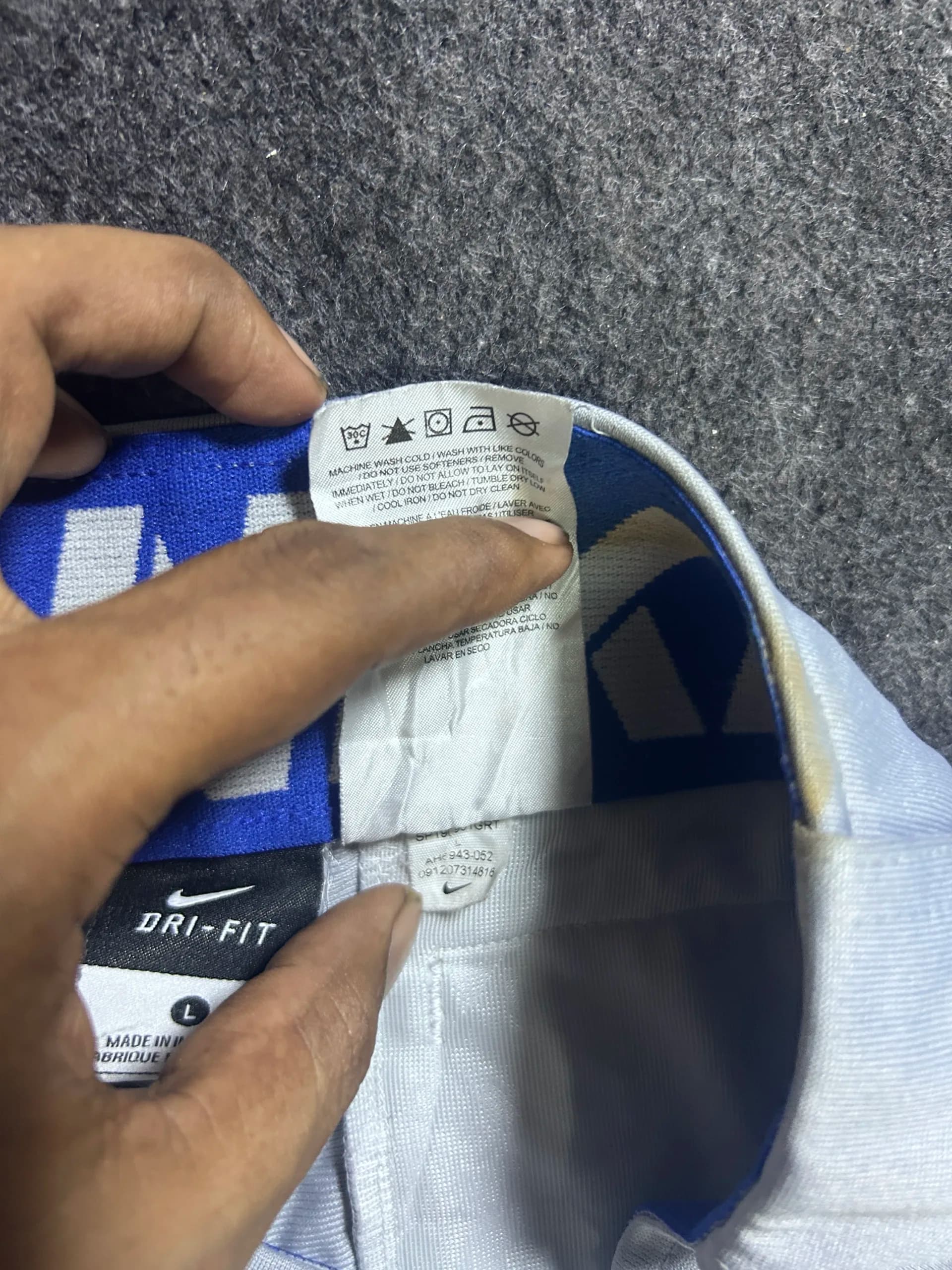 Nike Dri-FIT thrift shorts India close-up