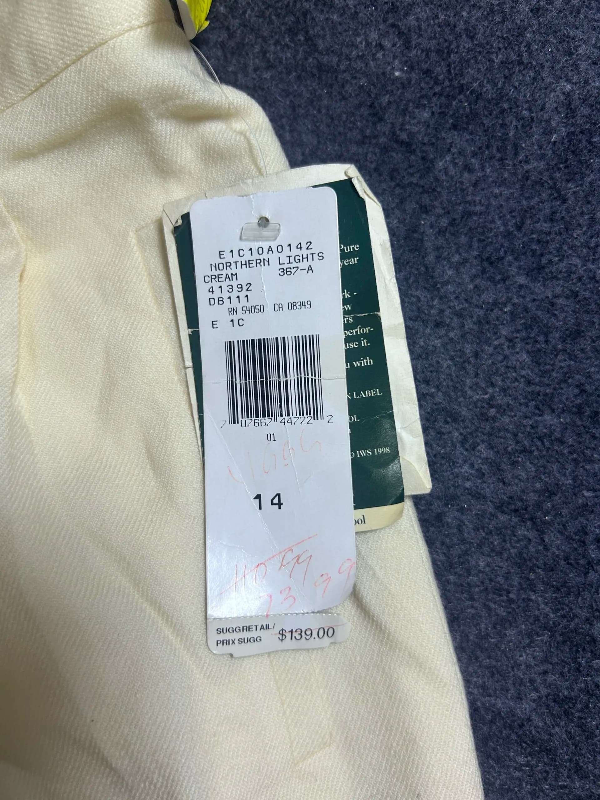 Ralph Lauren thrift trousers India close-up