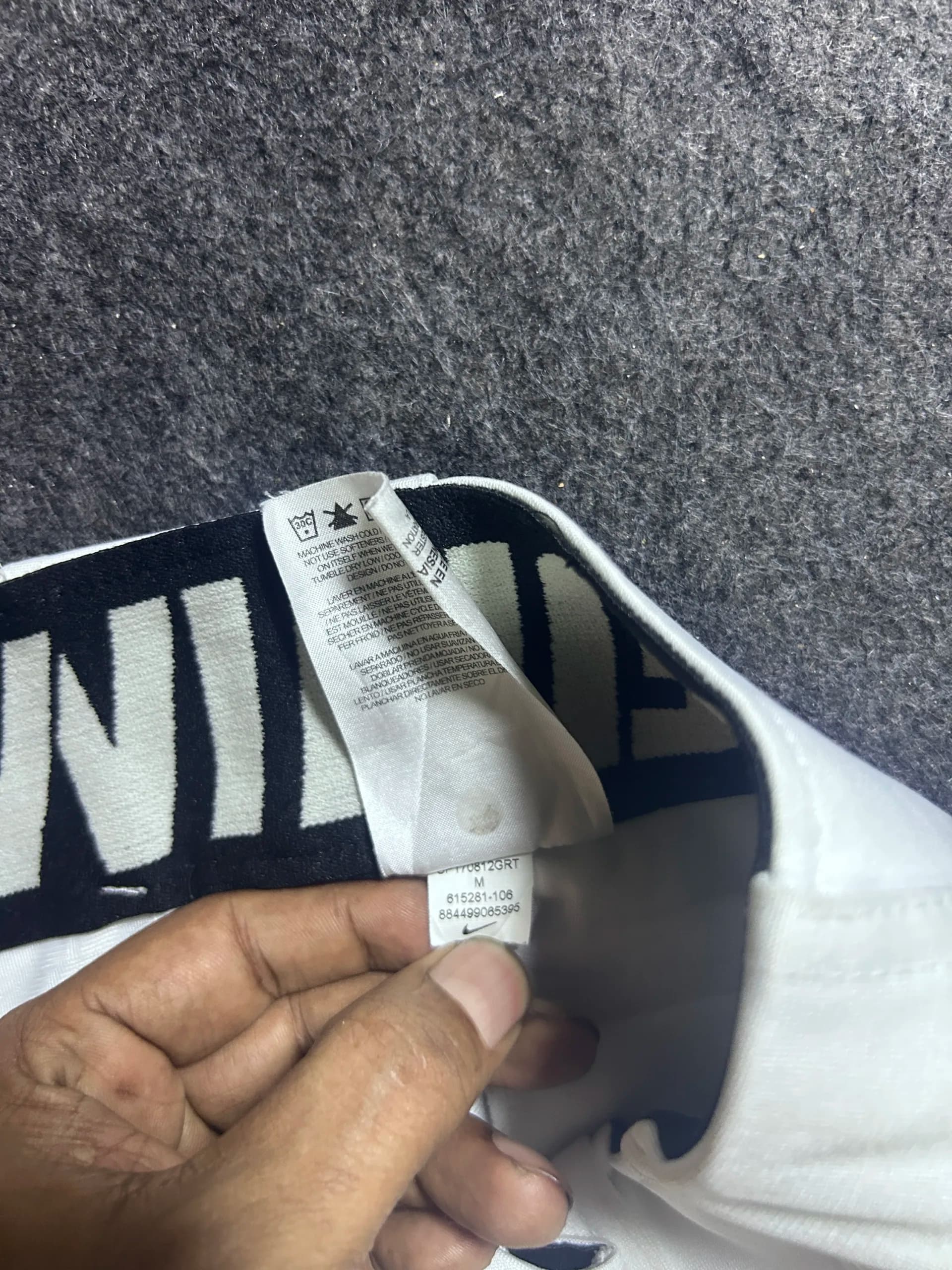 Nike Dri-FIT thrift shorts India close-up