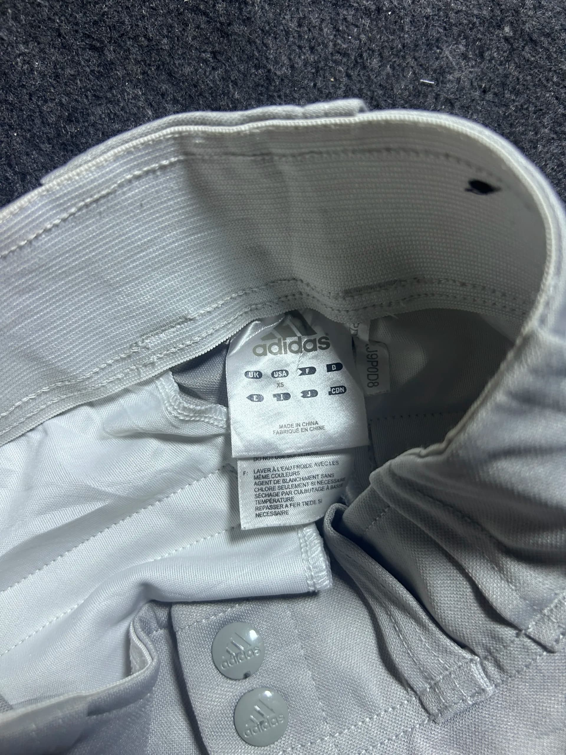 Adidas Climalite thrift shorts India detail view