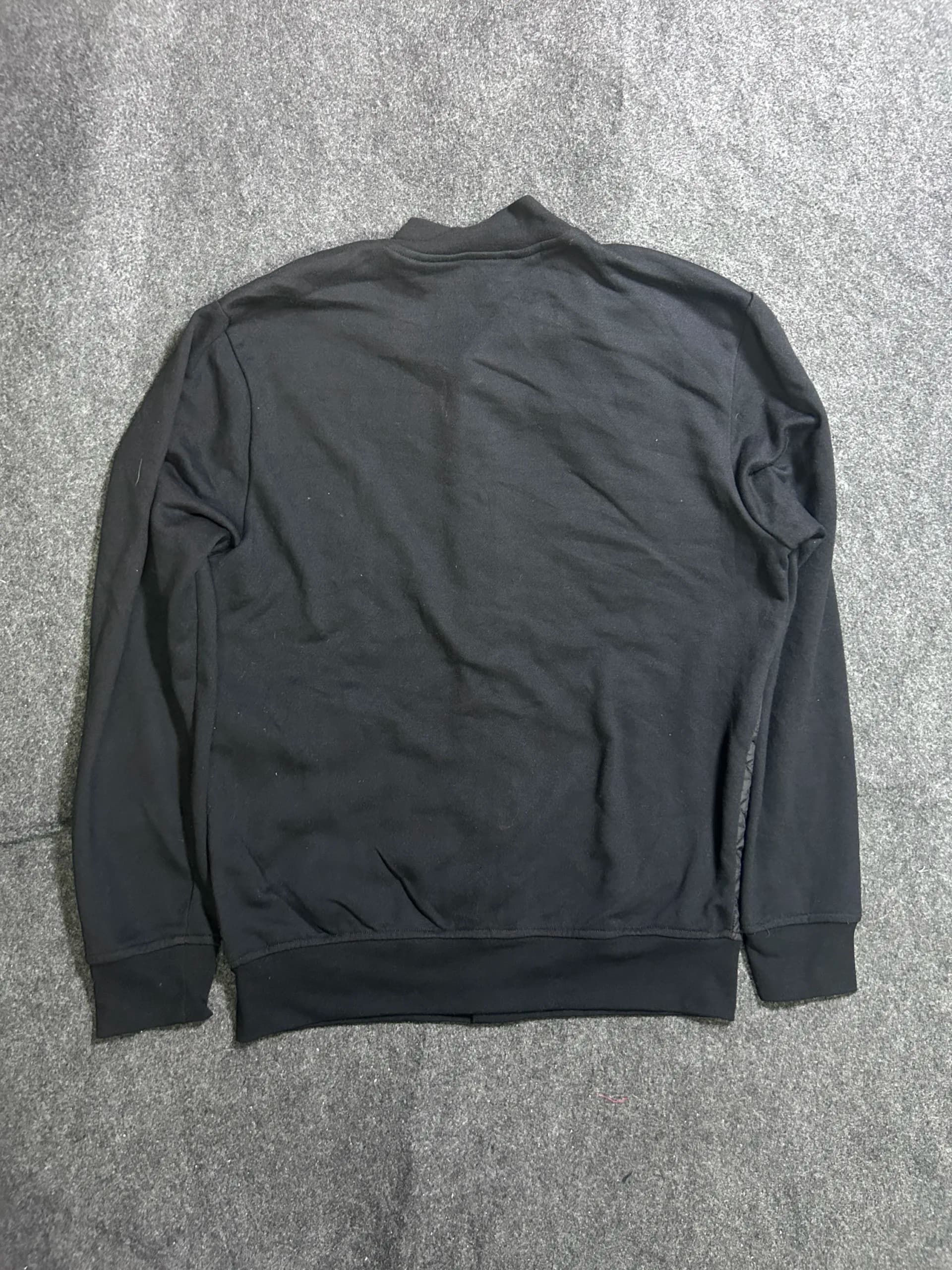 Zara thrift bomber jacket India back view