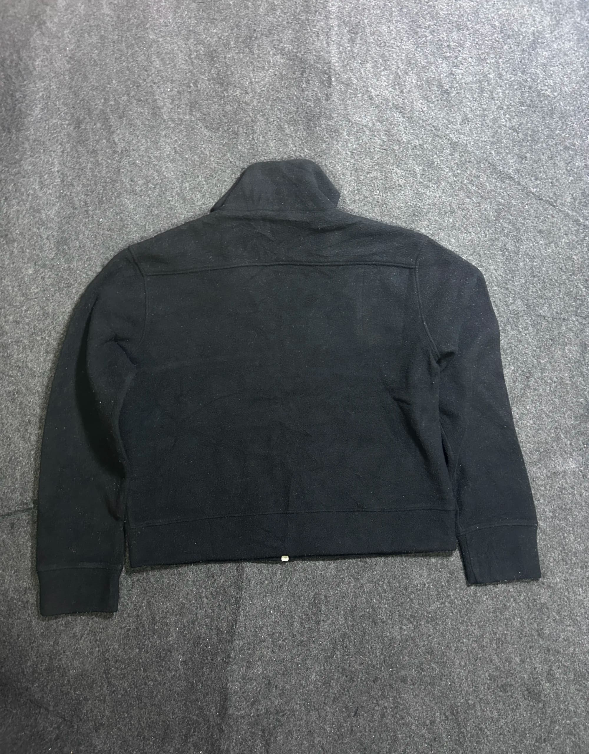 Branded thrift fleece jacket India back view