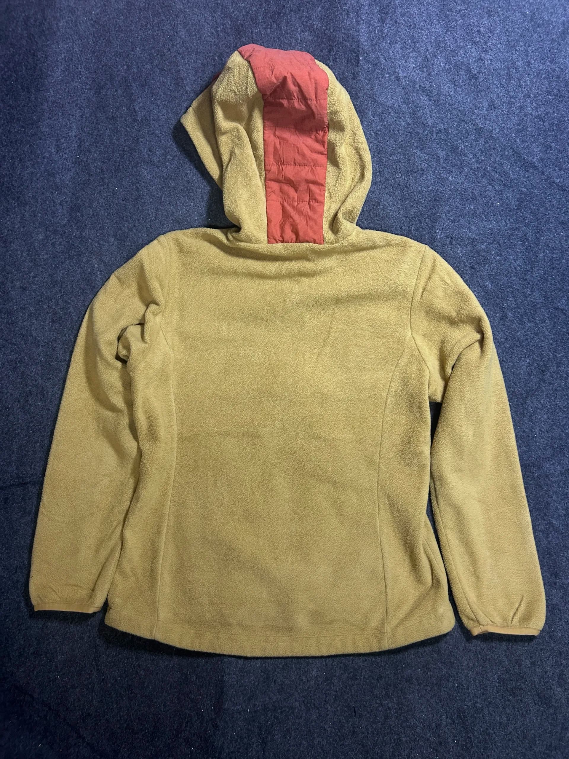 Branded thrift fleece jacket India back view