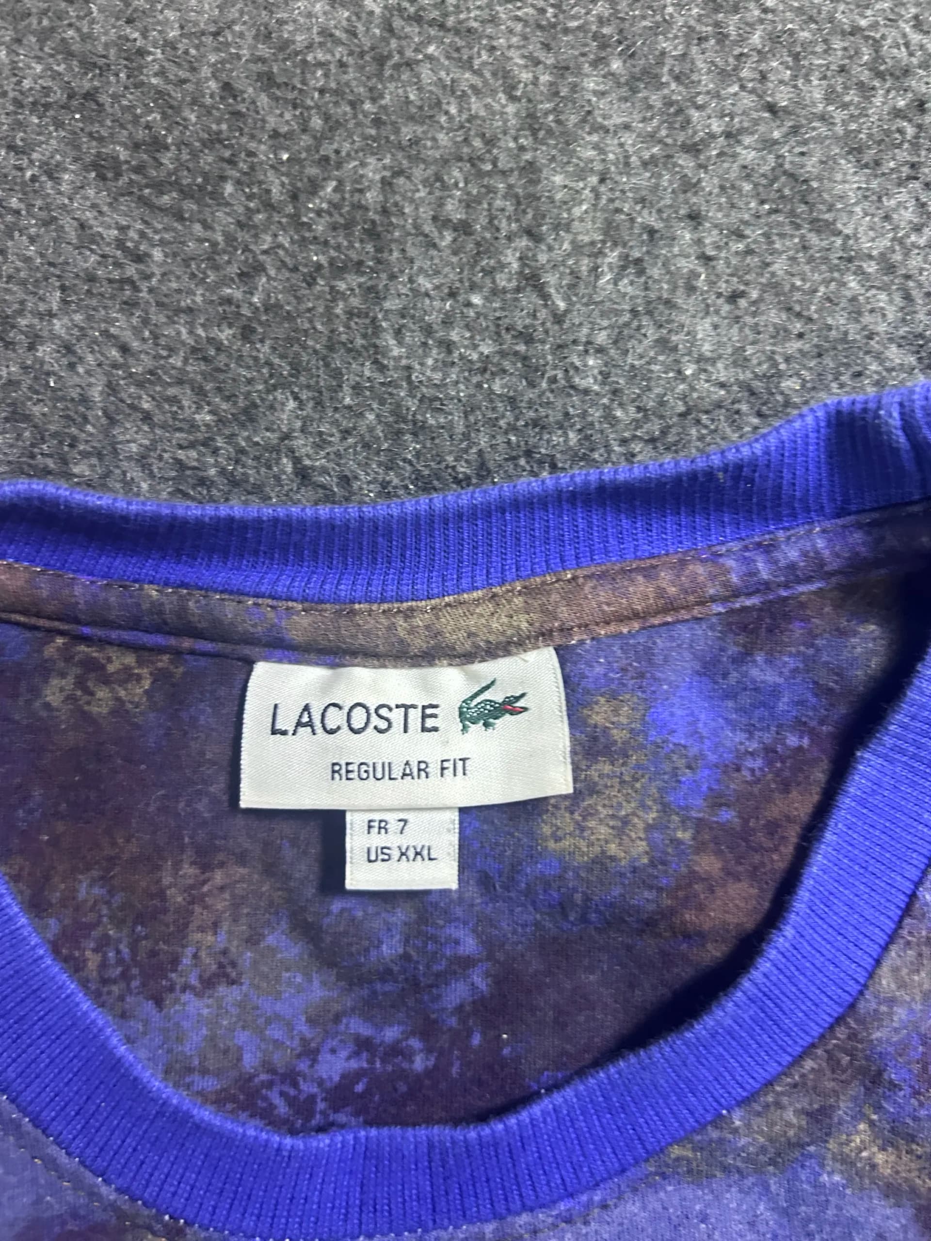 Lacoste thrift t-shirt India back view