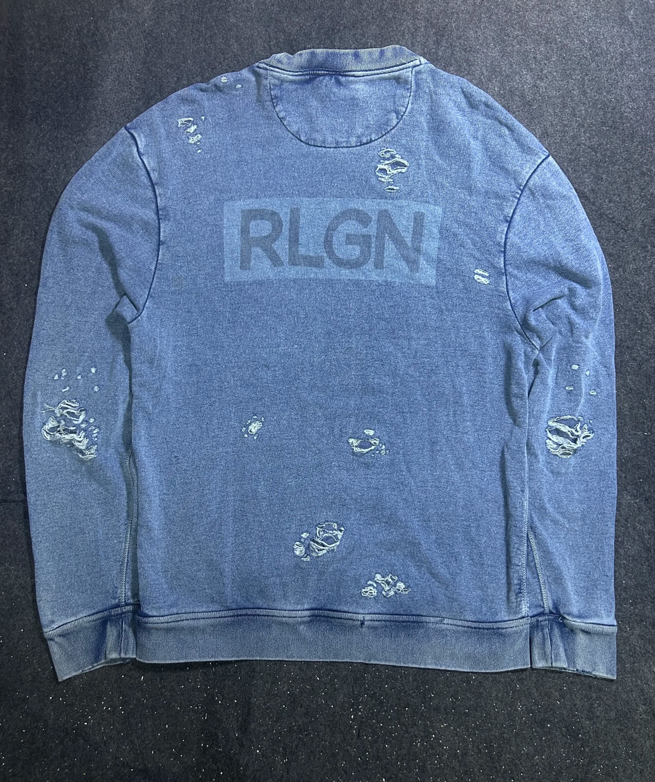 Branded thrift sweatshirt India back view