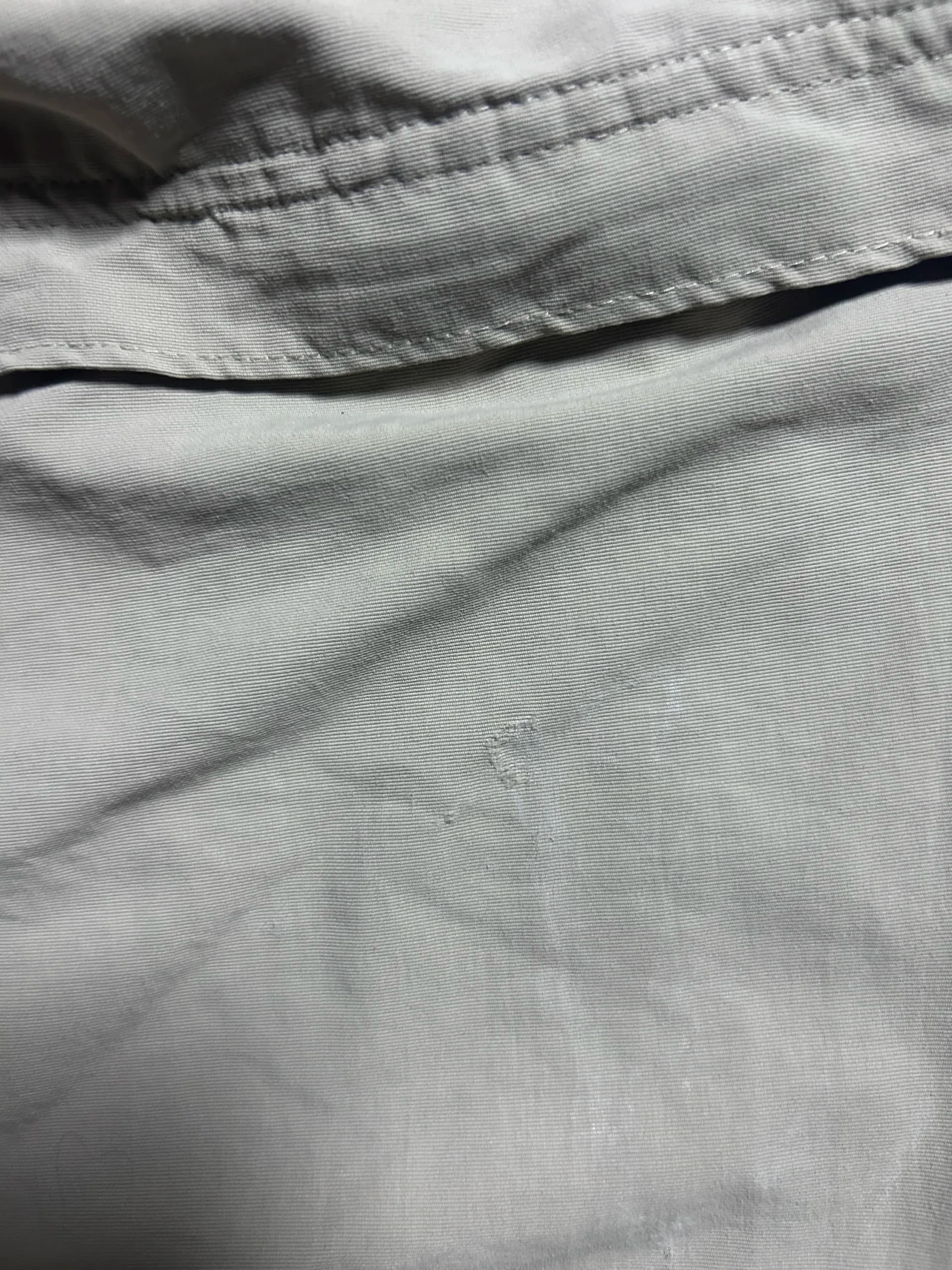 The North Face thrift cargo pants India close-up