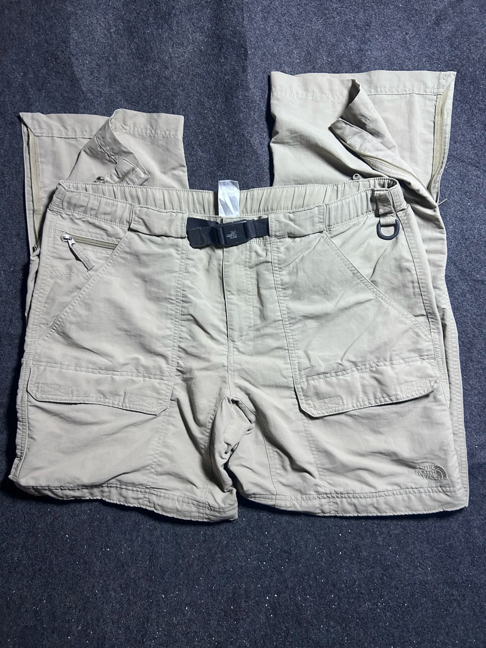 The North Face thrift cargo pants India back view