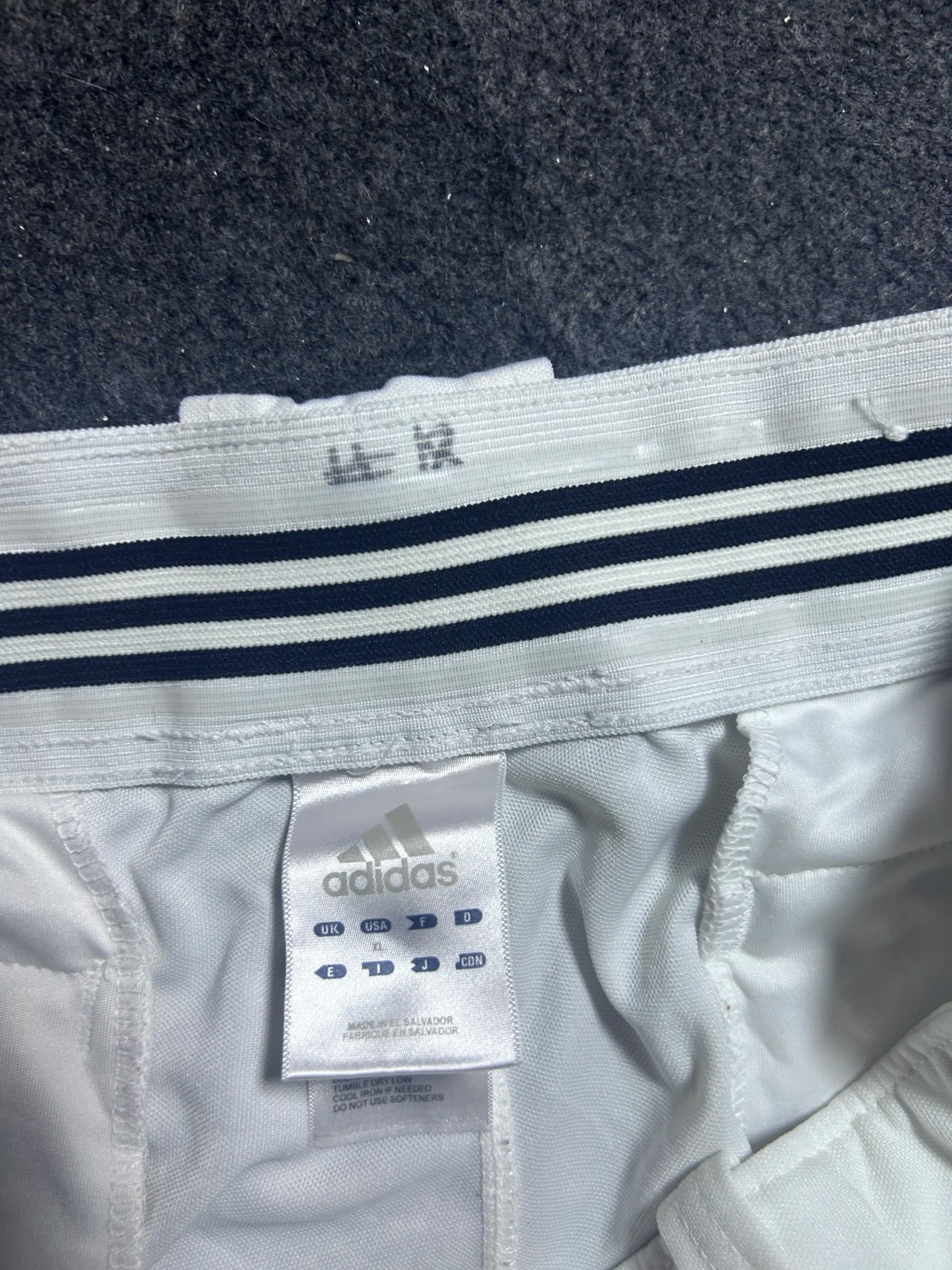 Adidas Climalite thrift trousers India close-up