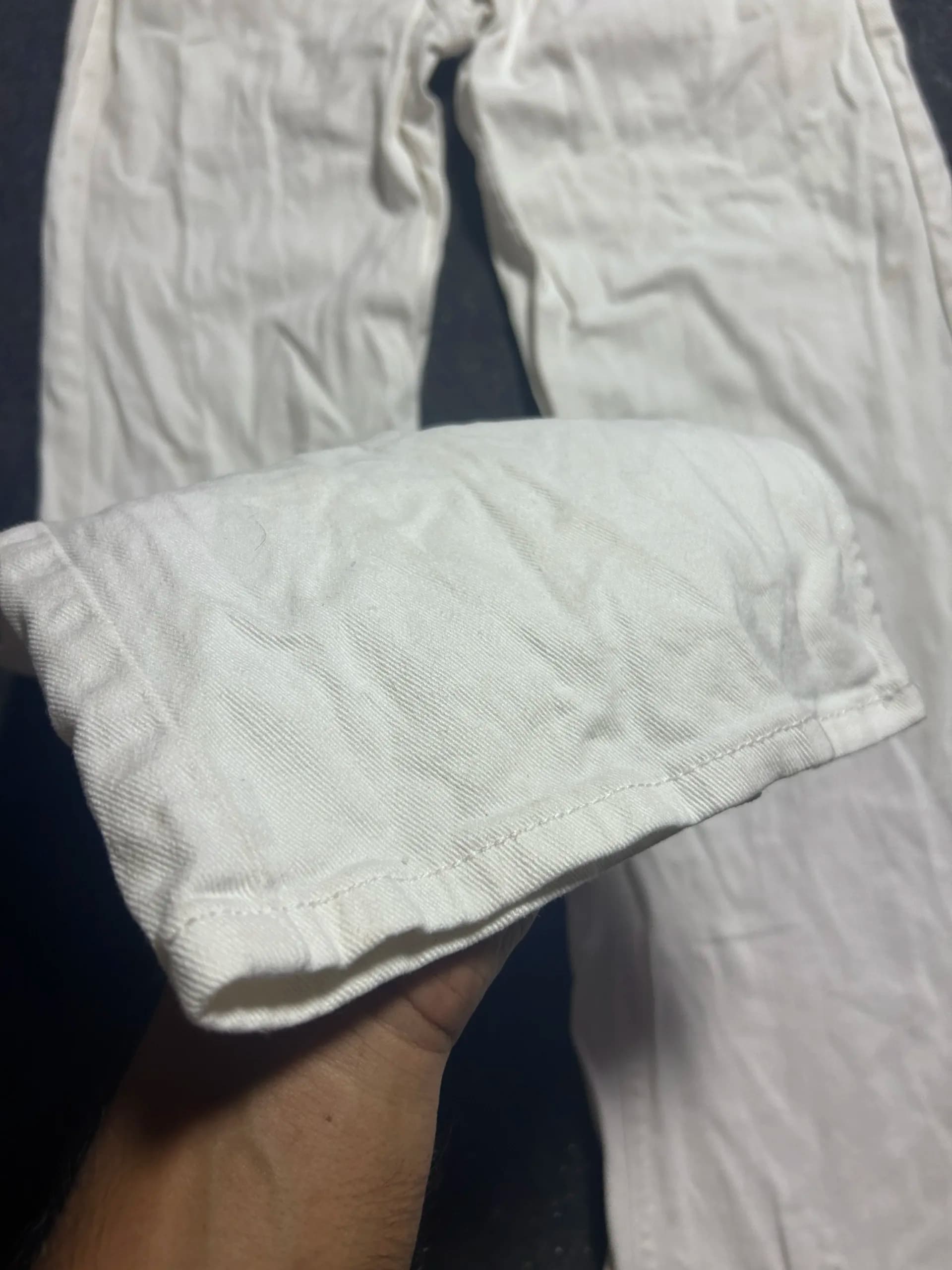 Branded thrift jeans India detail view