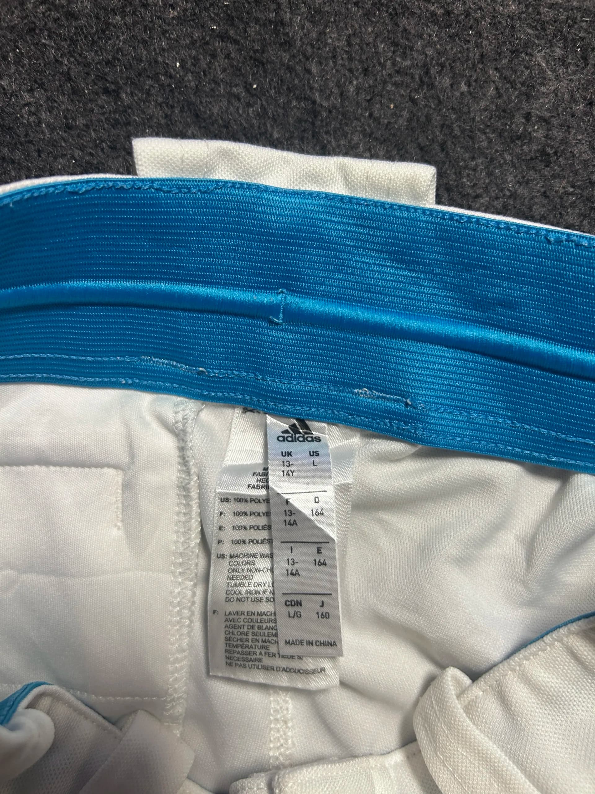 Adidas thrift track pants India detail view