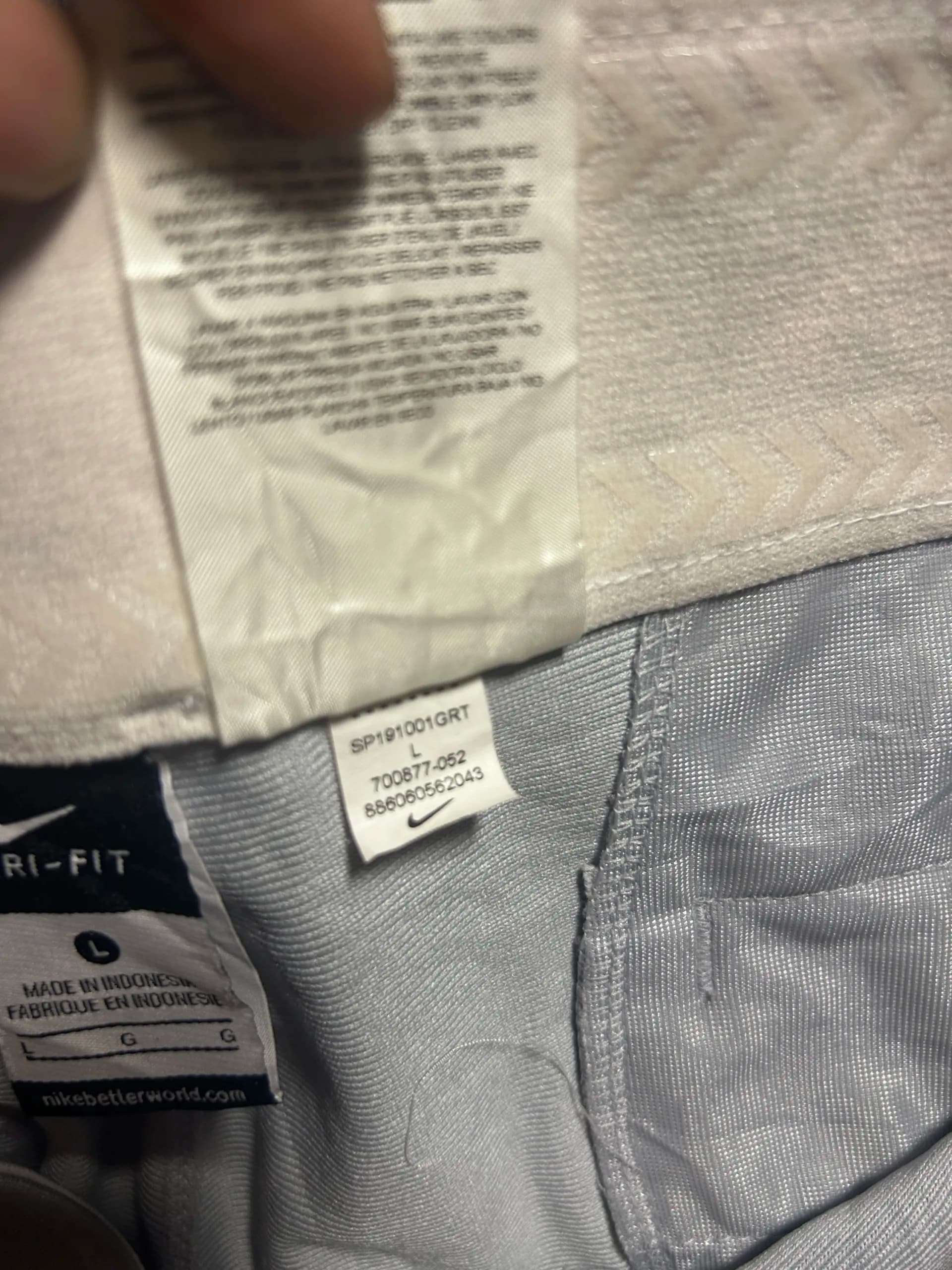 Nike Dri-FIT thrift pants India close-up