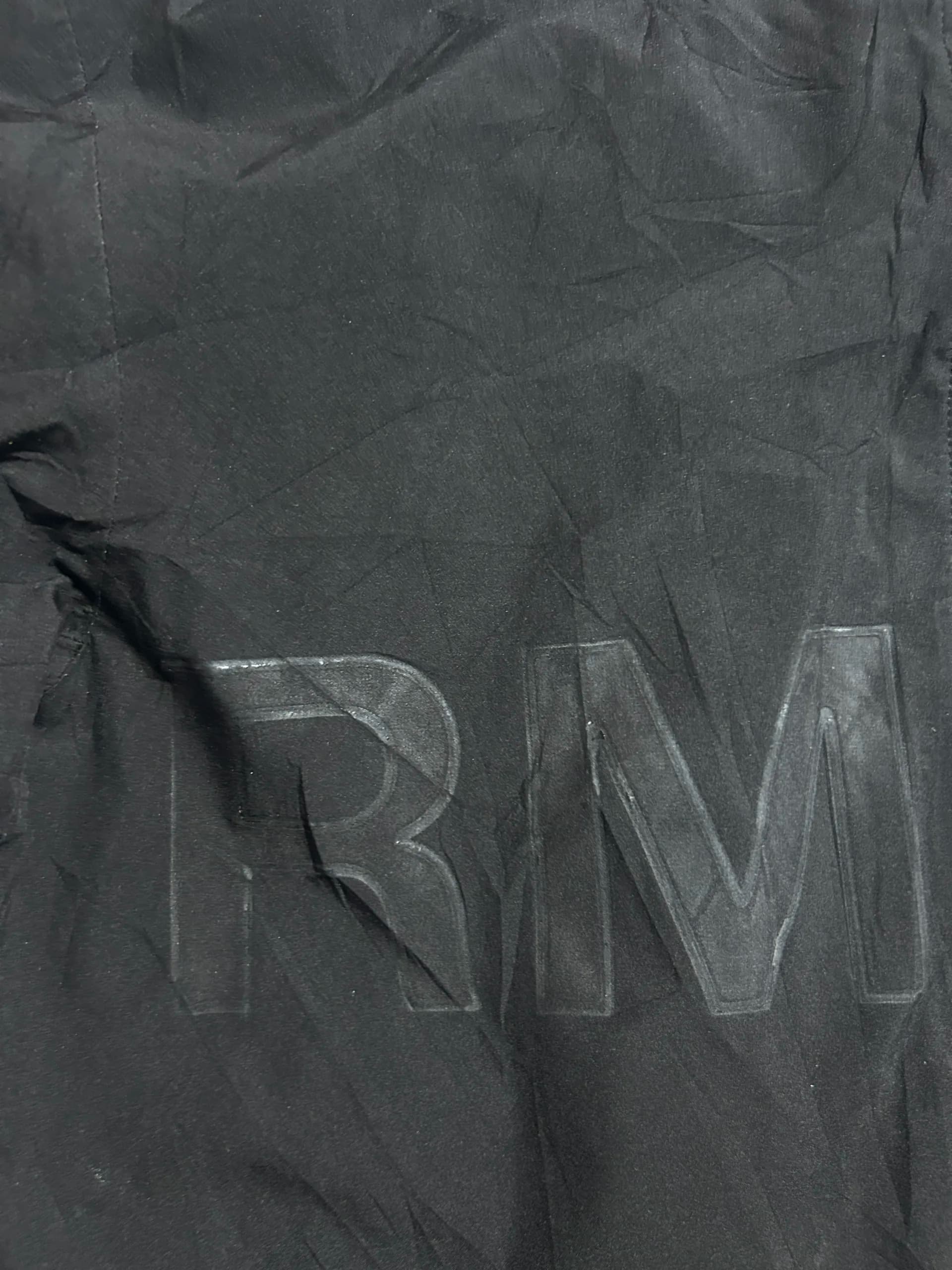 Branded thrift windbreaker jacket India close-up