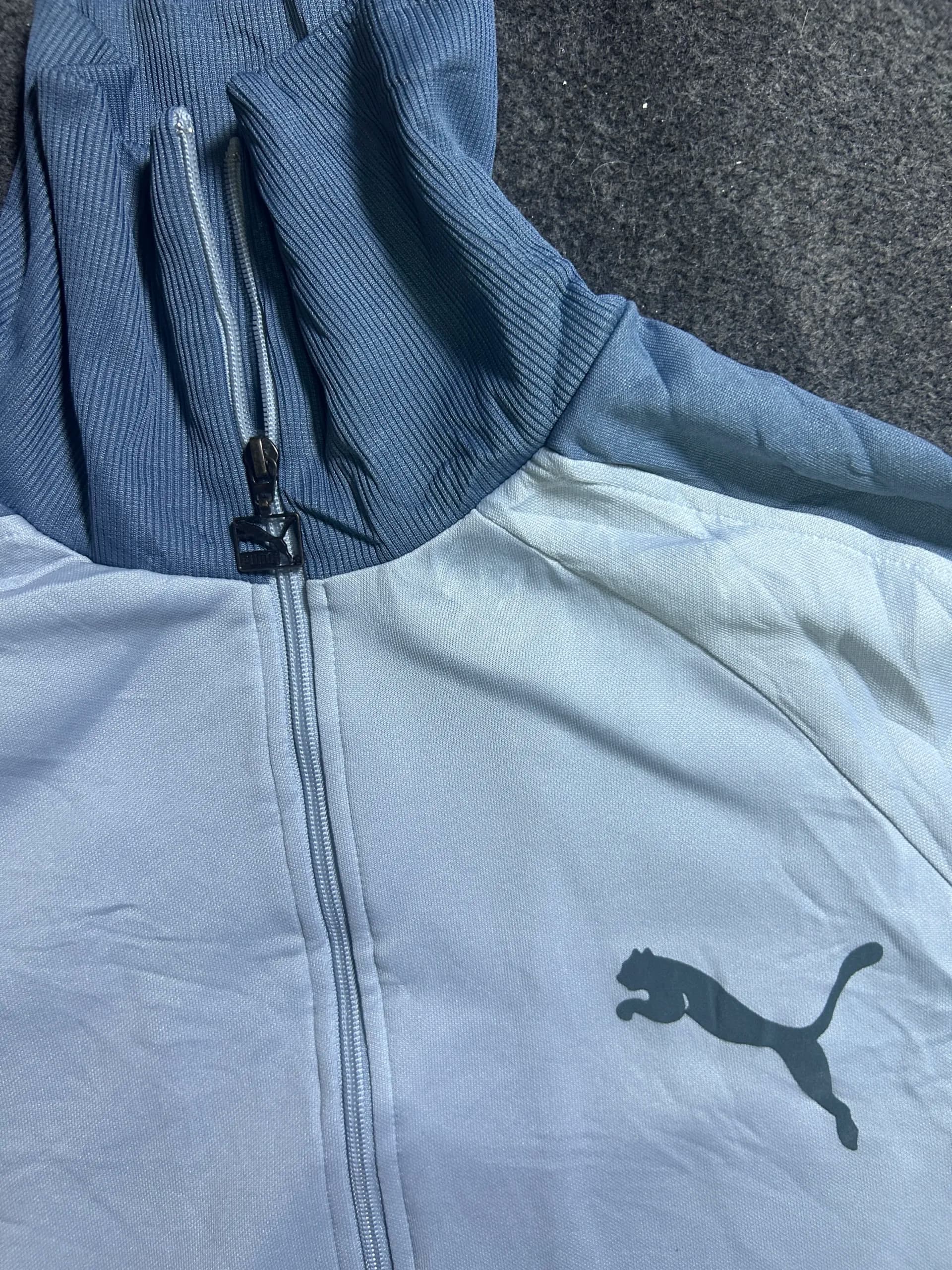 Puma thrift track jacket India back view