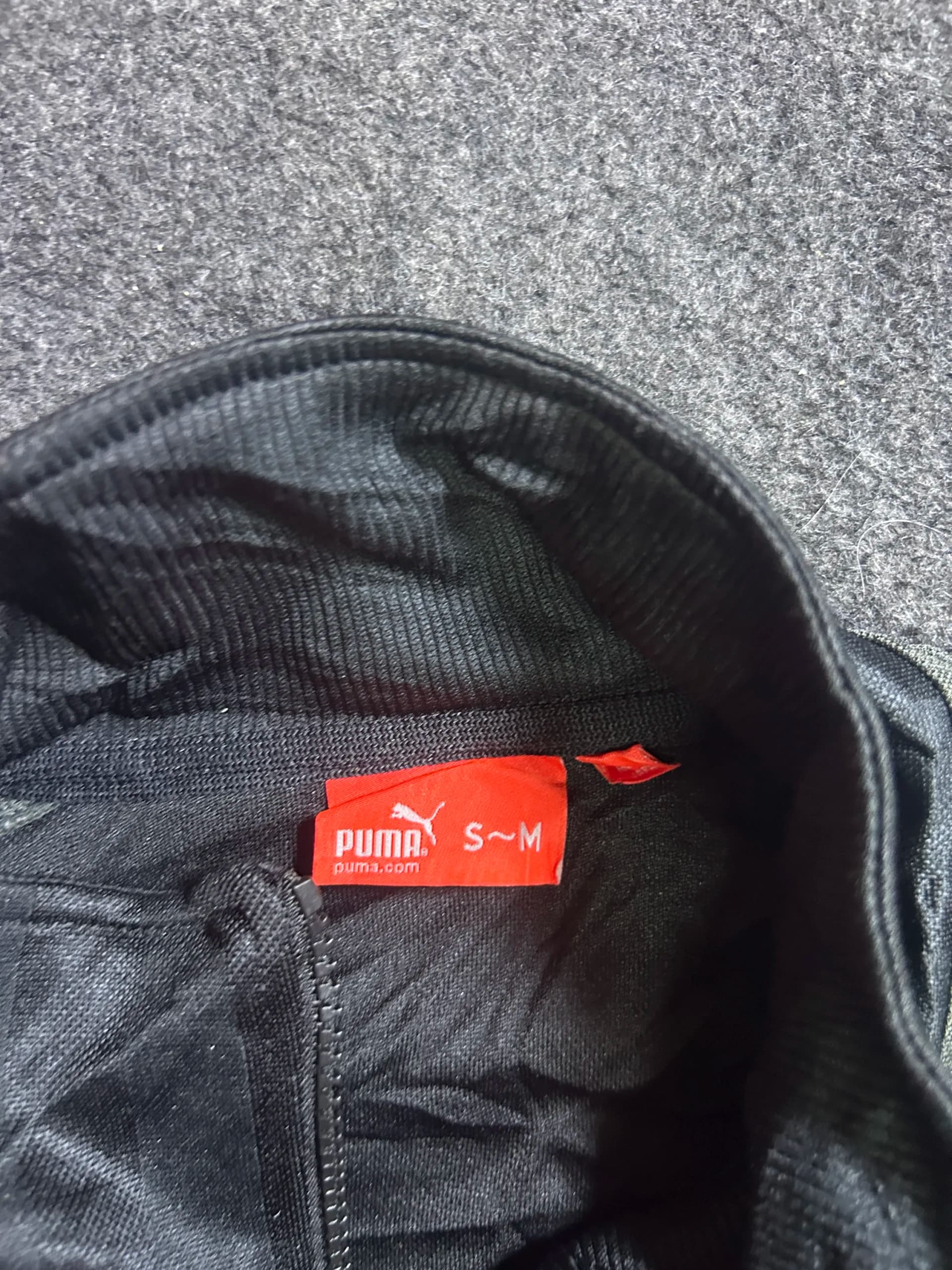 Puma thrift track jacket India back view