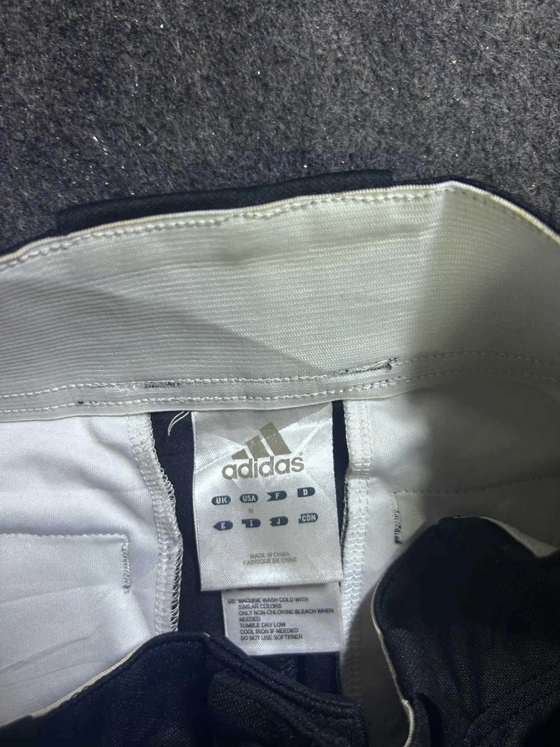 Adidas thrift shorts India detail view
