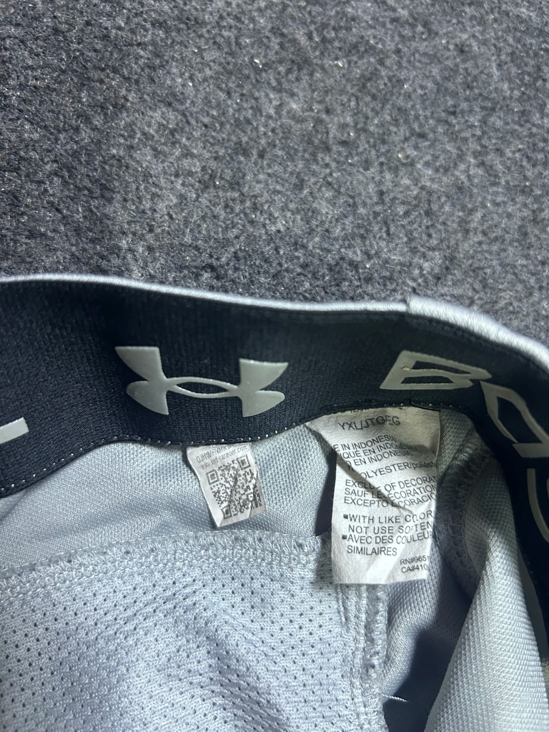 Under Armour thrift shorts India close-up